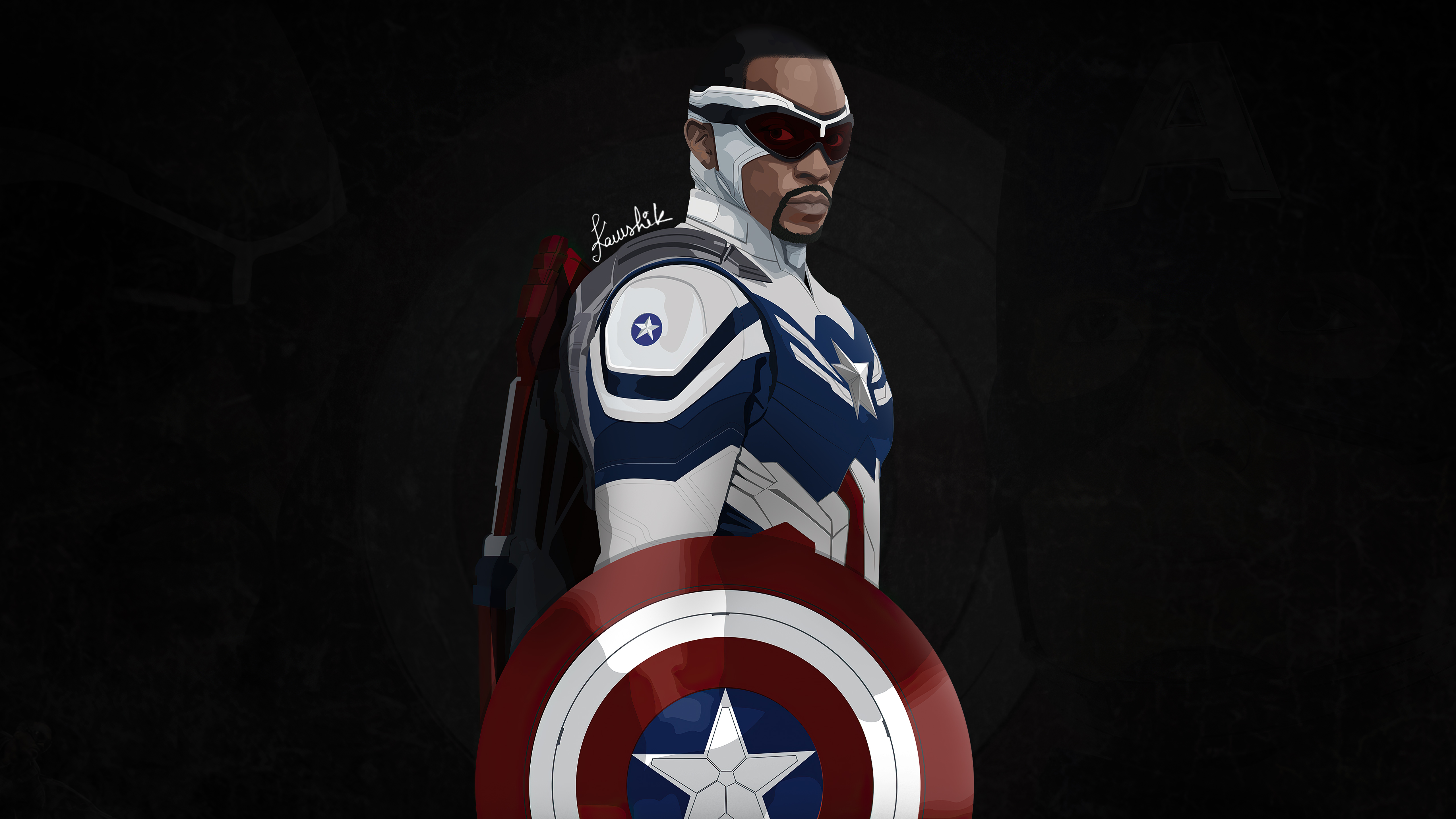 Sam Wilson Captain America Wallpapers