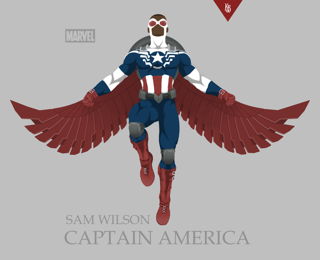 Sam Wilson Captain America Wallpapers