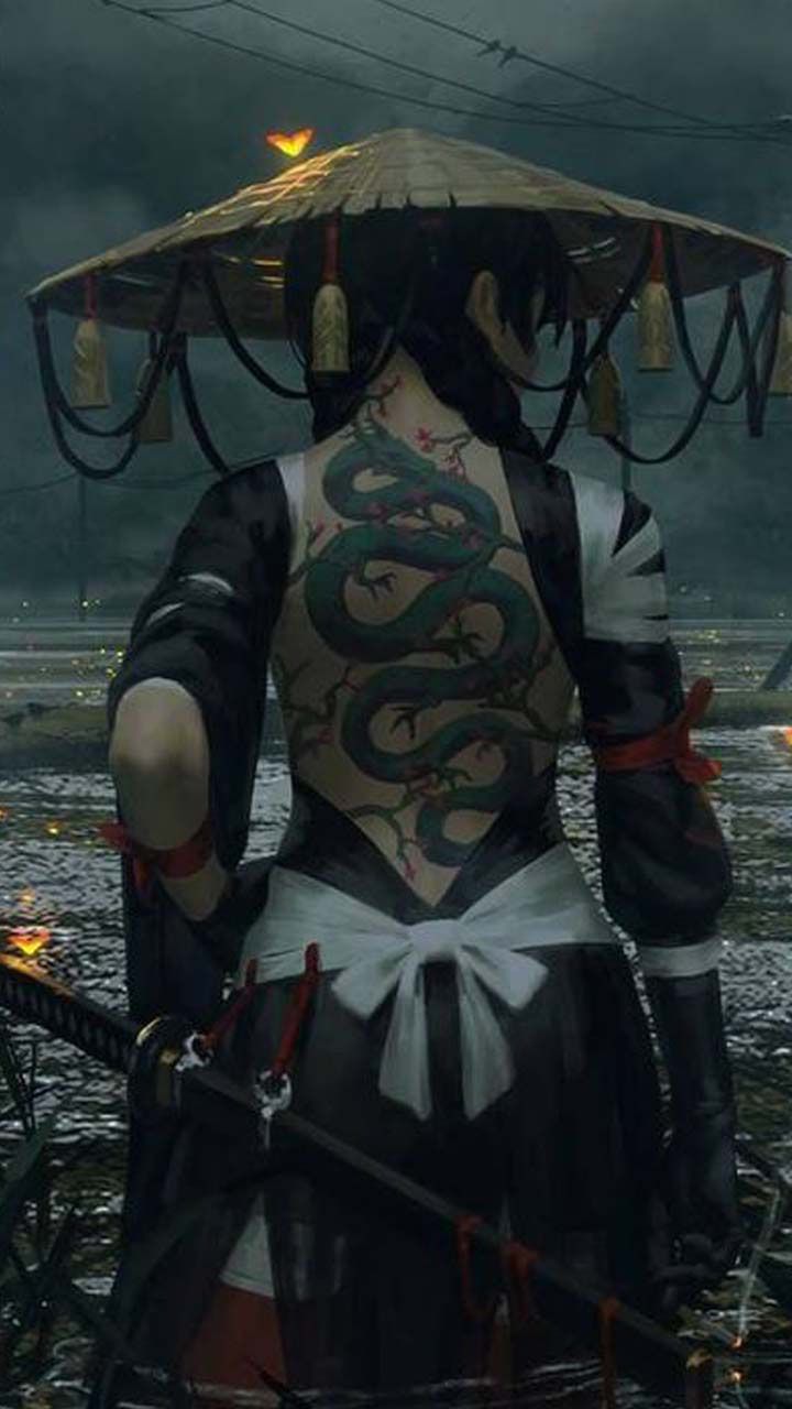 Samurai Girl Wallpapers