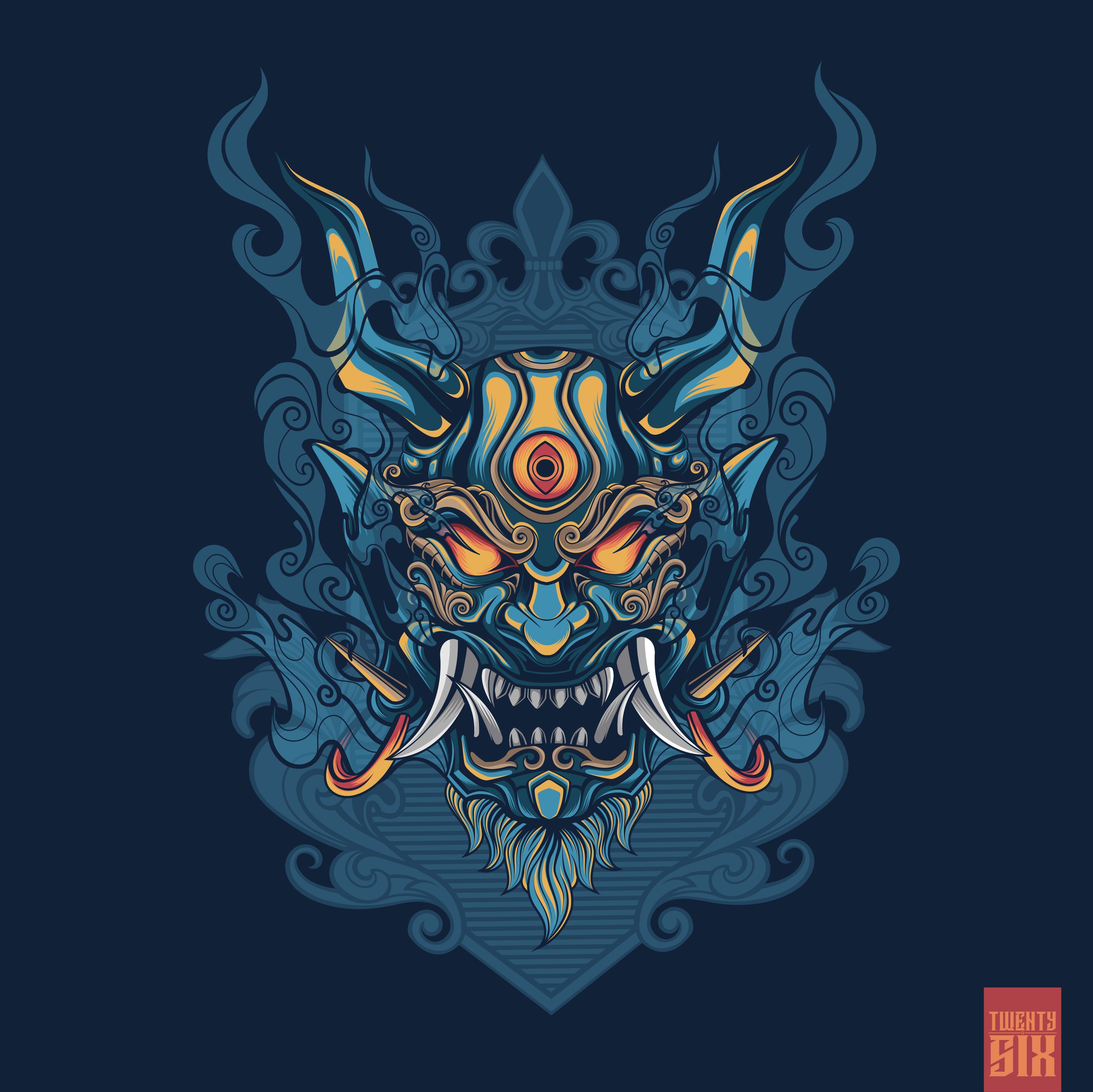 Samurai Mask Wallpapers