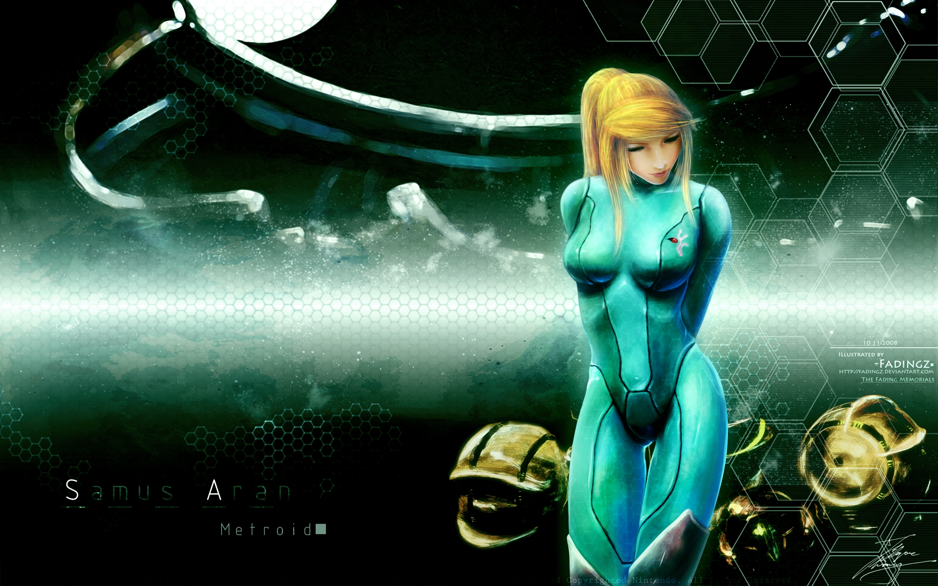 Samus Aran Zero Suit Wallpapers