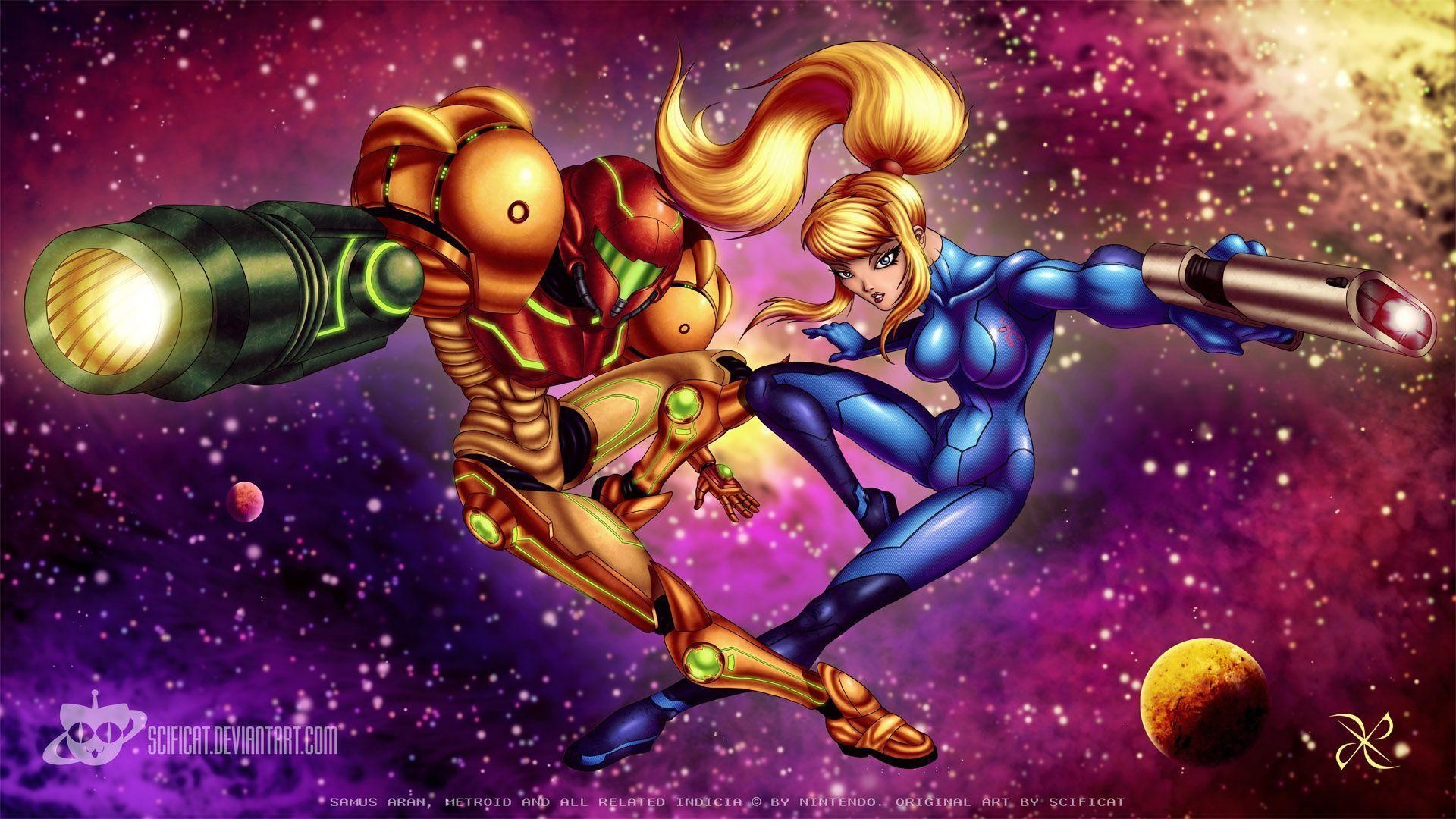 Samus Aran Zero Suit Wallpapers