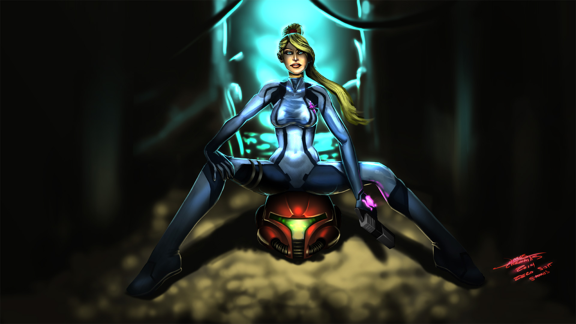 Samus Aran Zero Suit Wallpapers