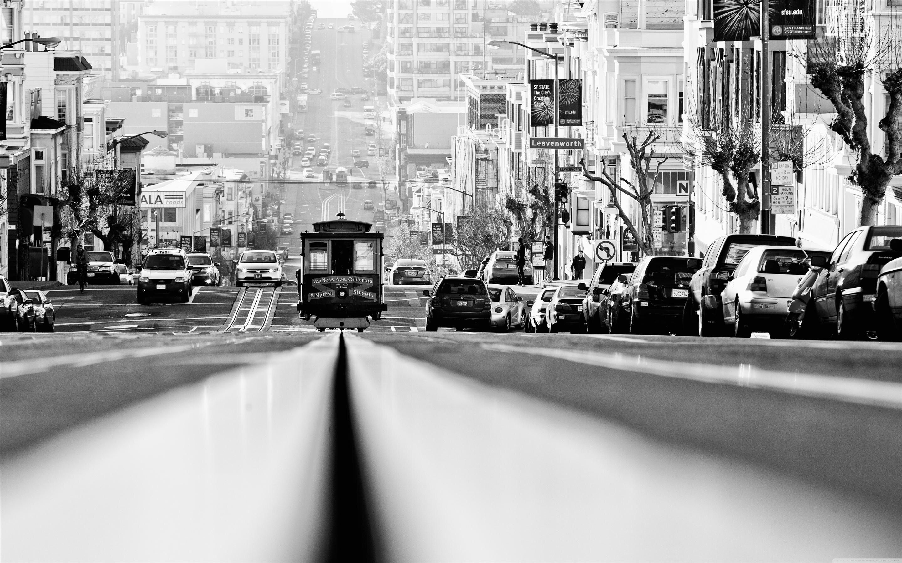 San Francisco Black And White Wallpapers