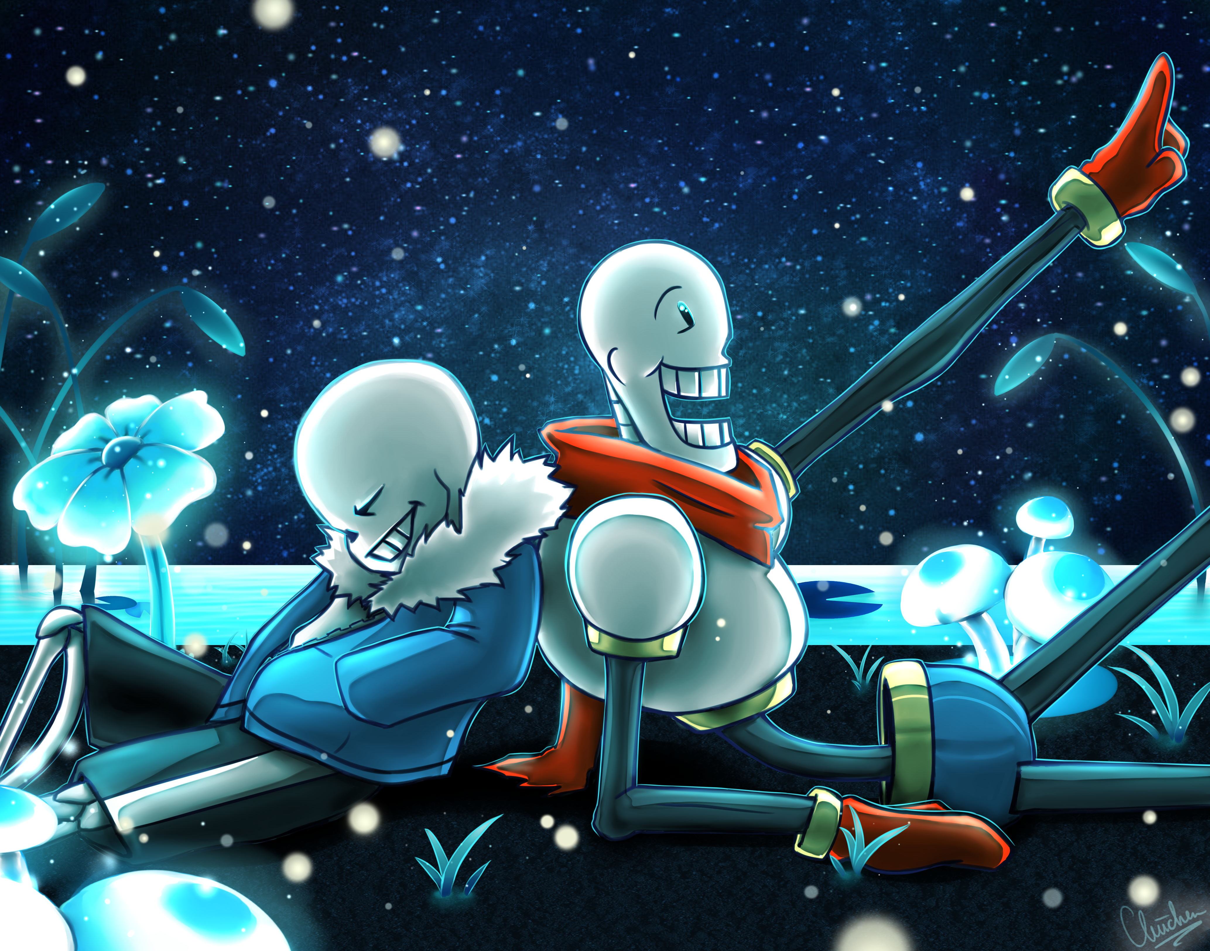 Sans And Papyrus Wallpapers