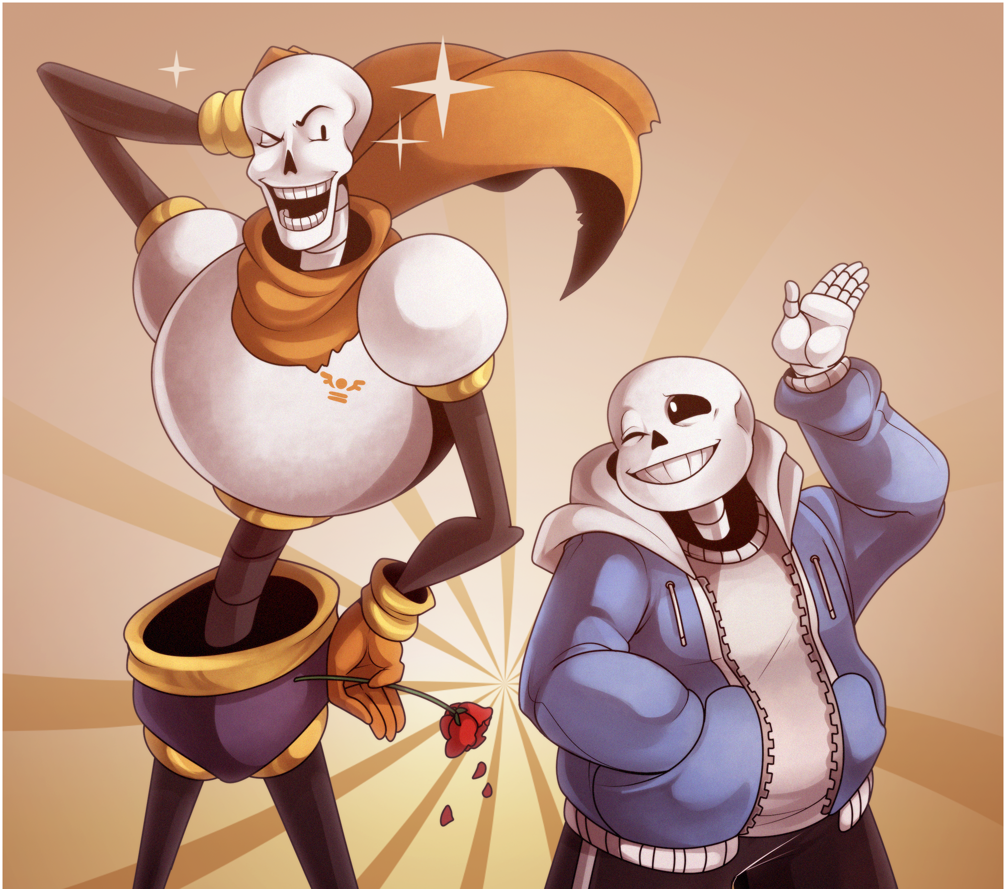 Sans And Papyrus Wallpapers