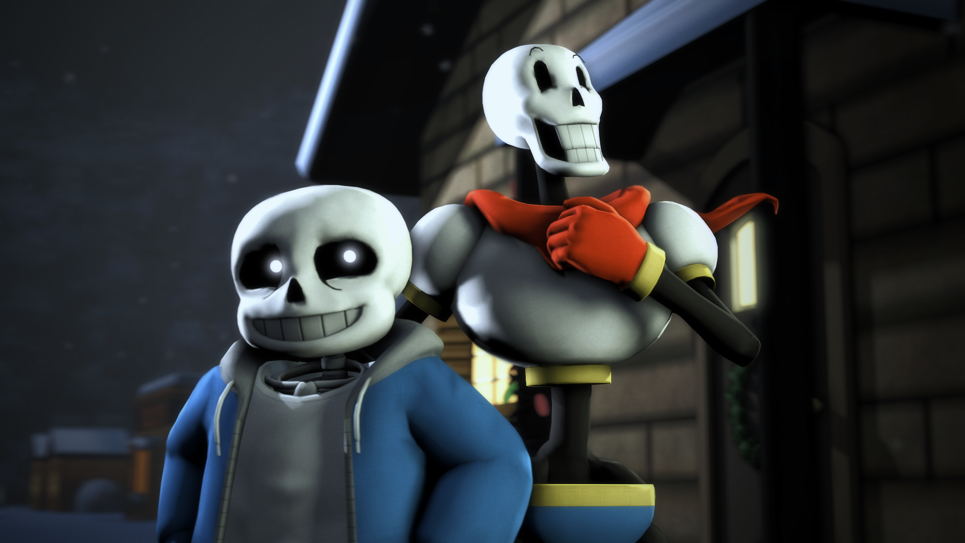 Sans And Papyrus Wallpapers