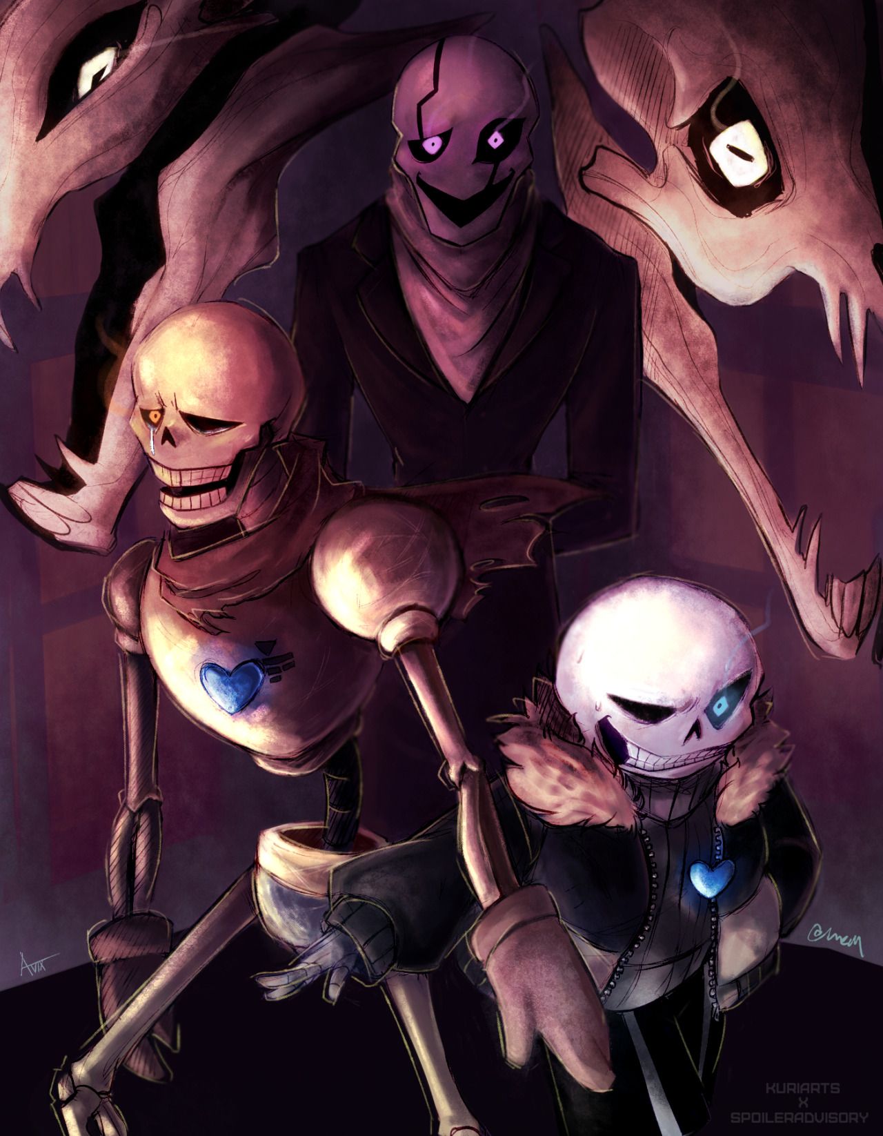 Sans And Papyrus Wallpapers