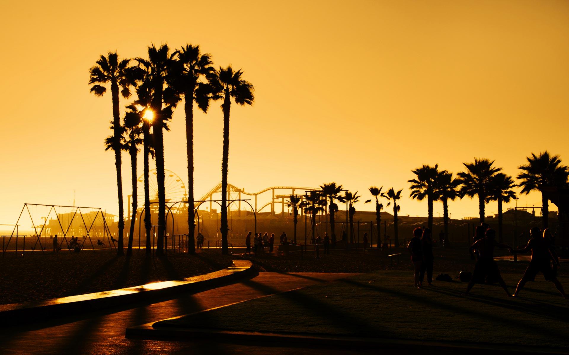 Santa Monica Iphone Wallpapers