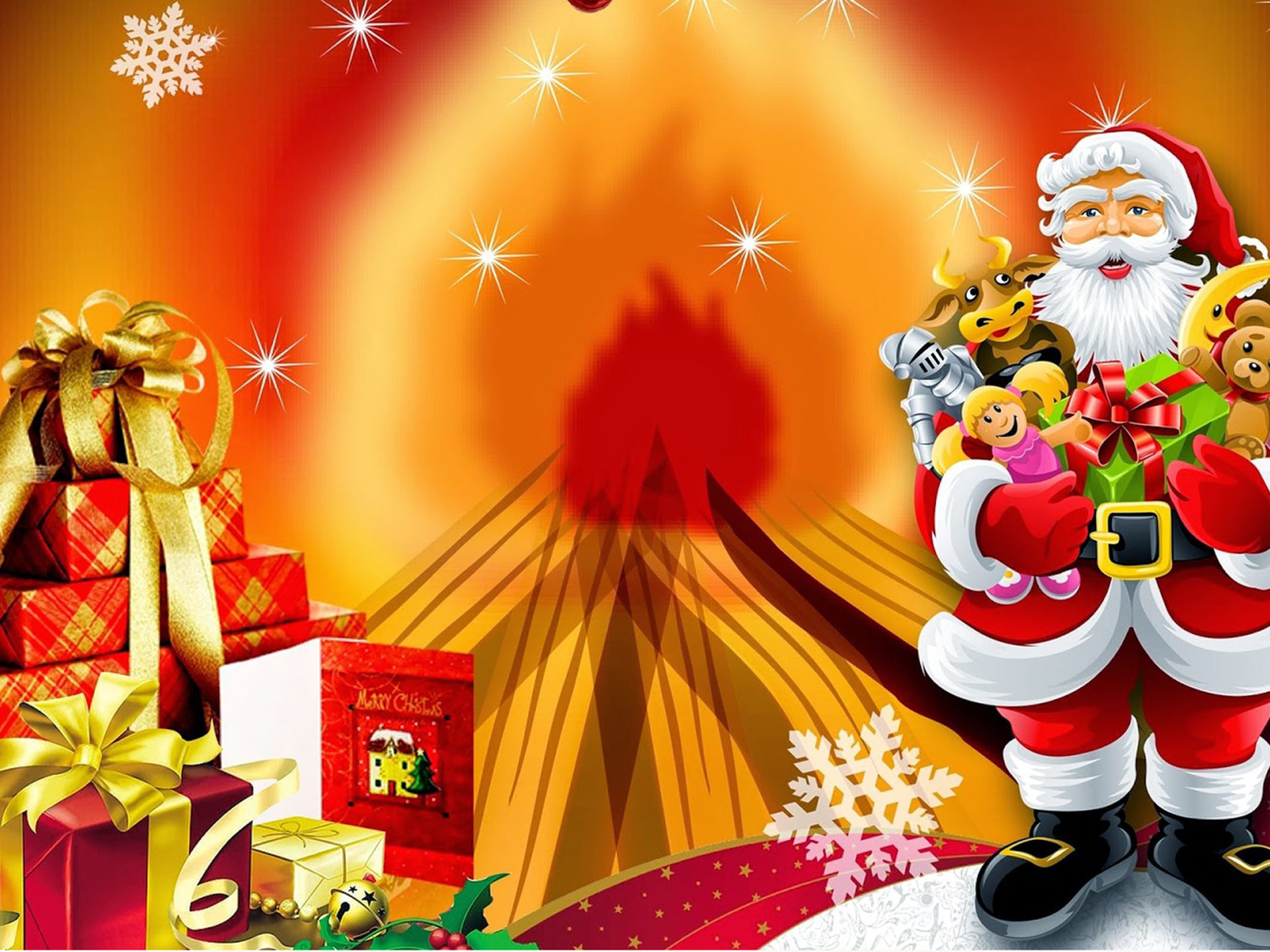 Santa Hd Wallpapers