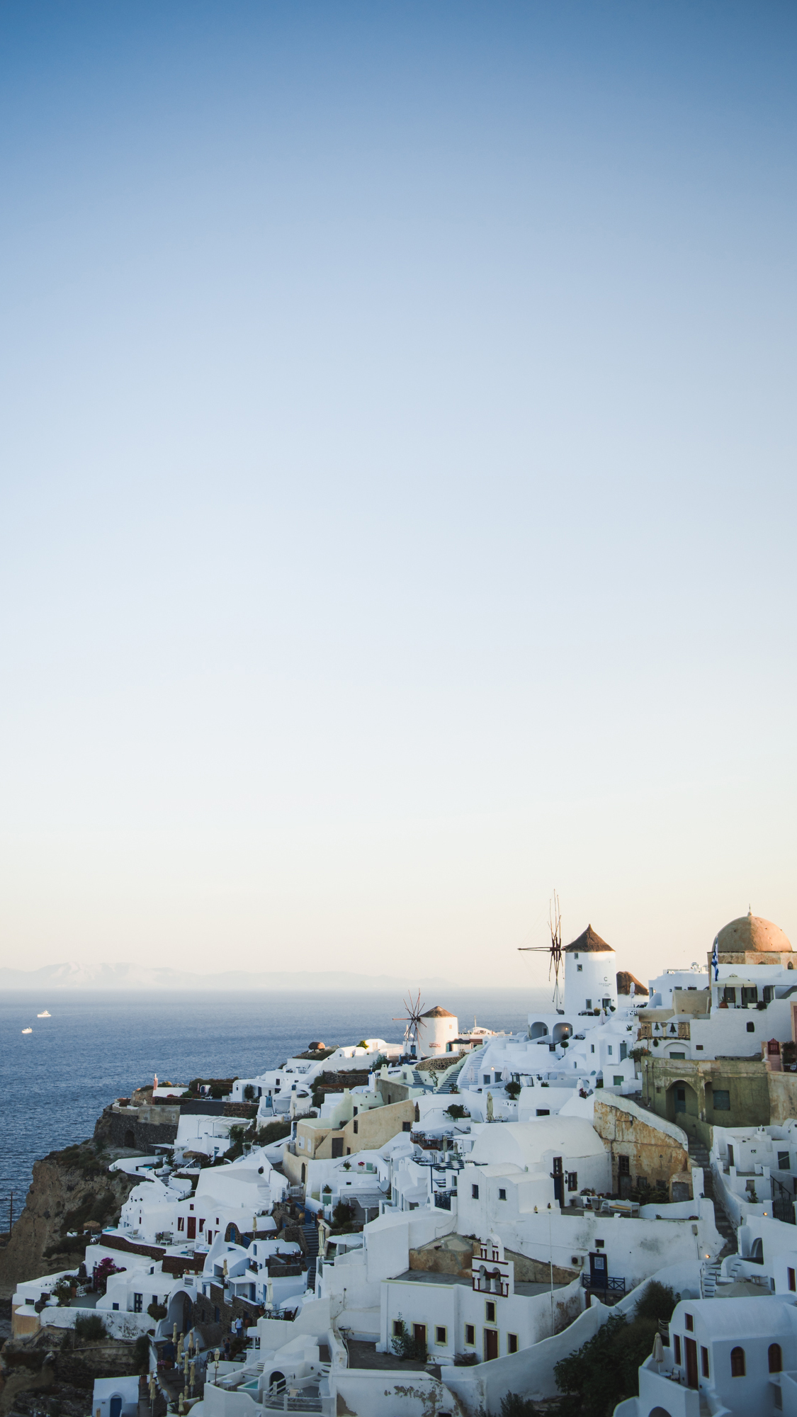 Santorini Iphone Wallpapers