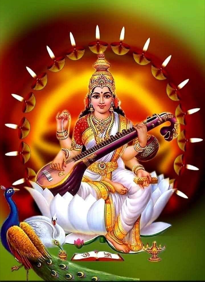 Saraswati Devi Images Wallpapers