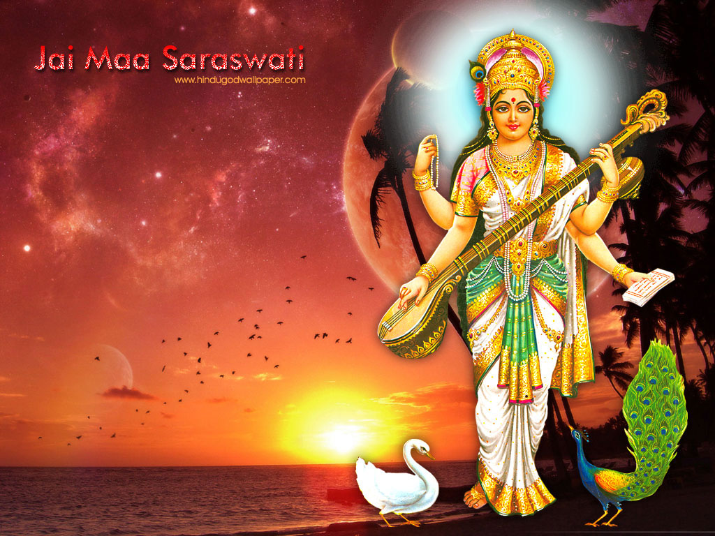 Saraswati Devi Images Wallpapers