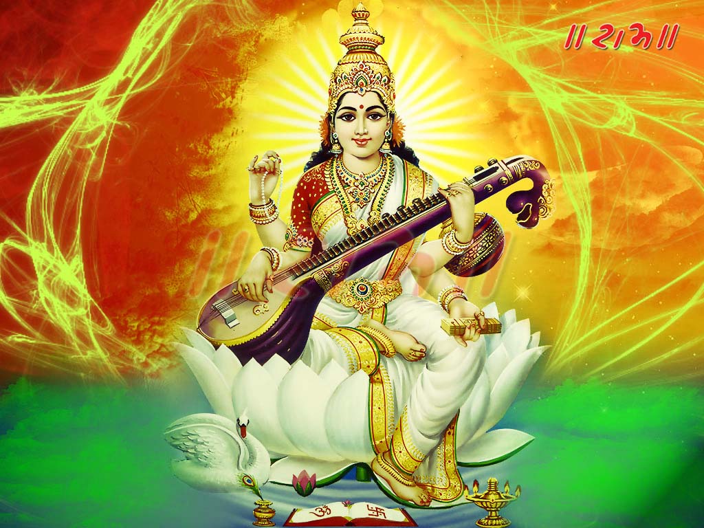 Saraswati God Wallpapers