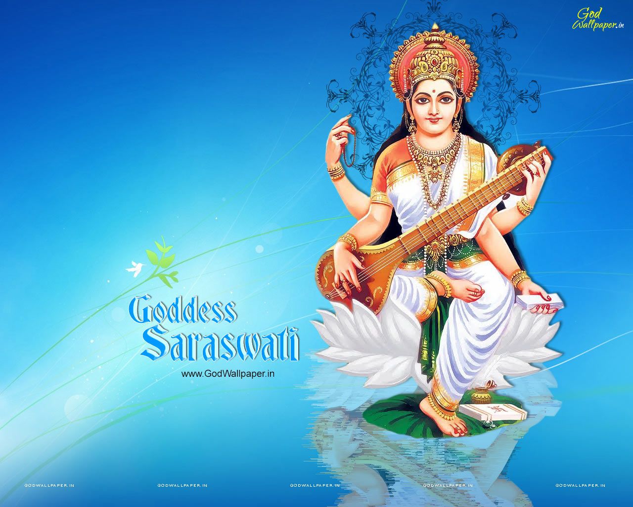 Saraswati God Wallpapers