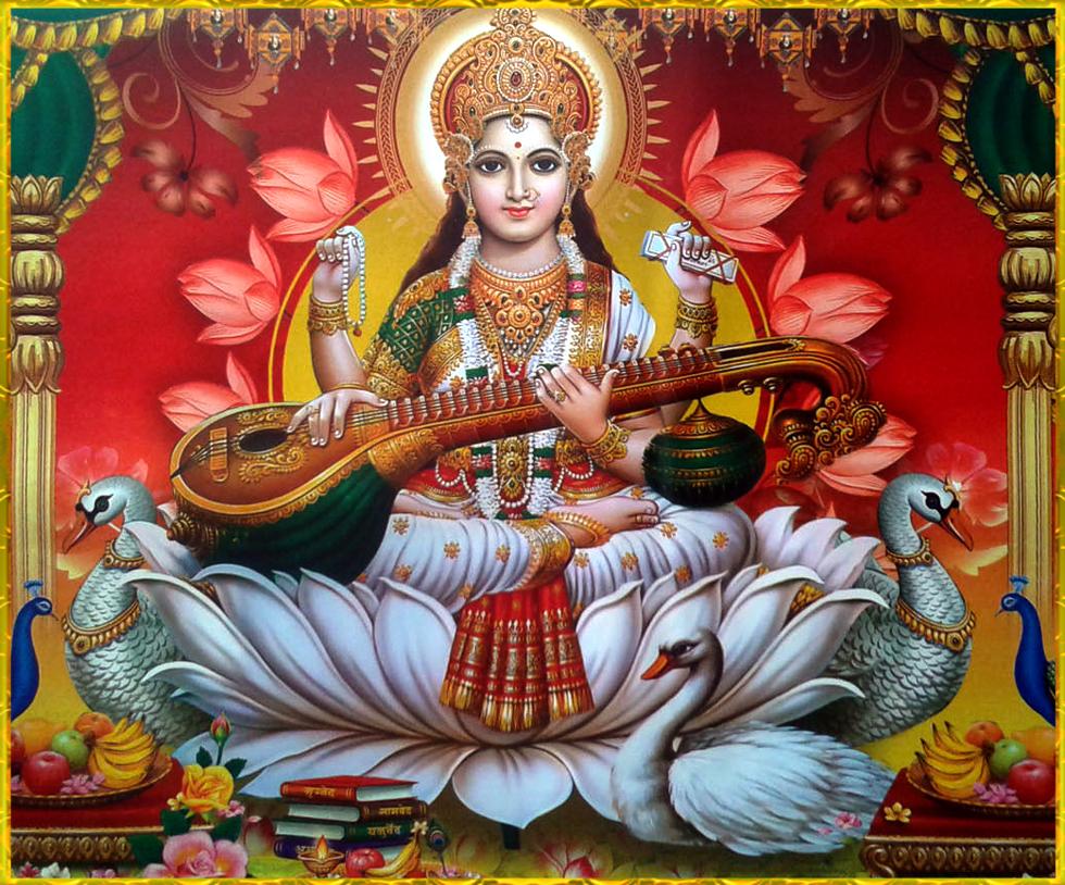 Saraswati God Wallpapers