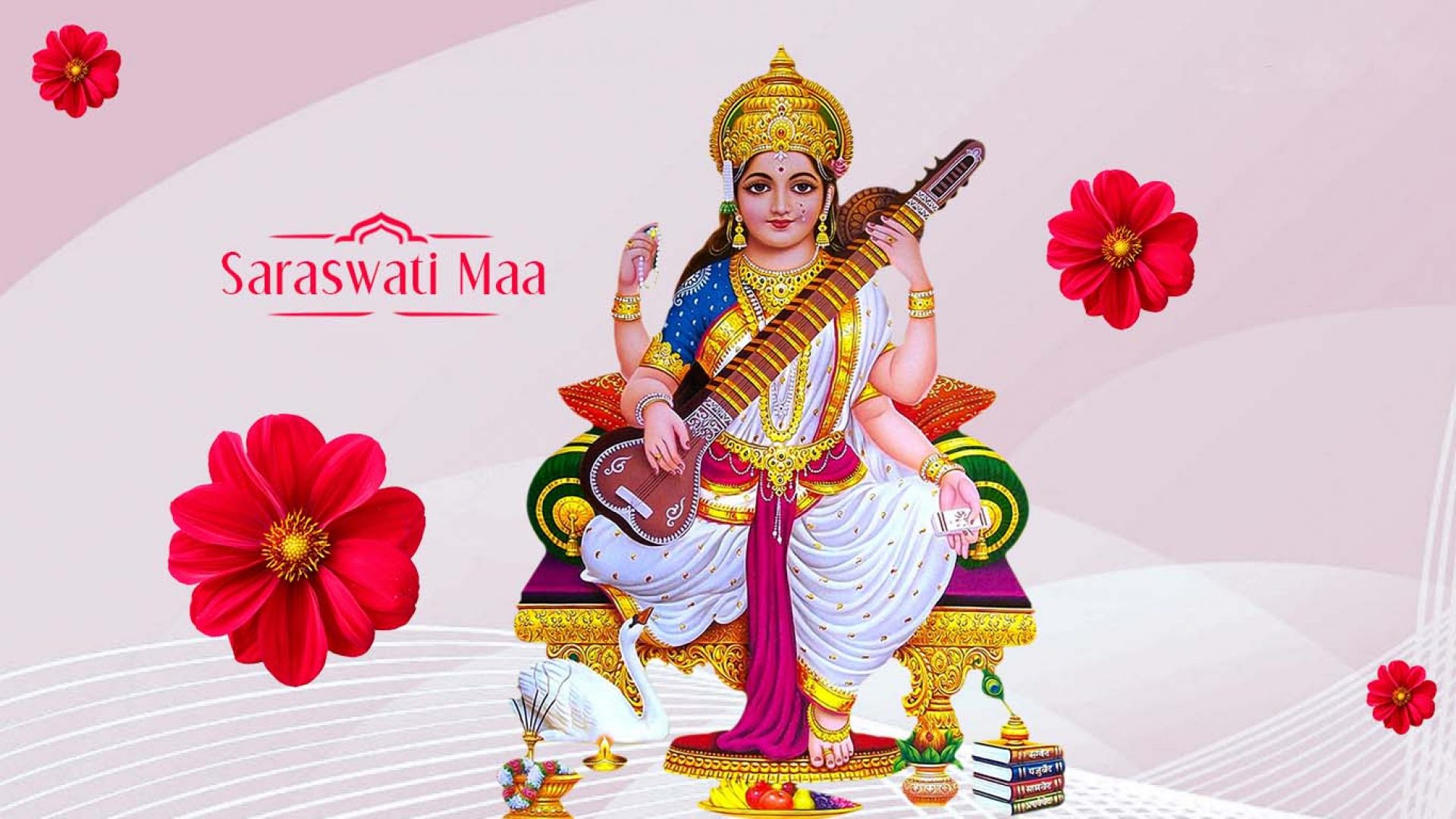 Saraswati God Wallpapers