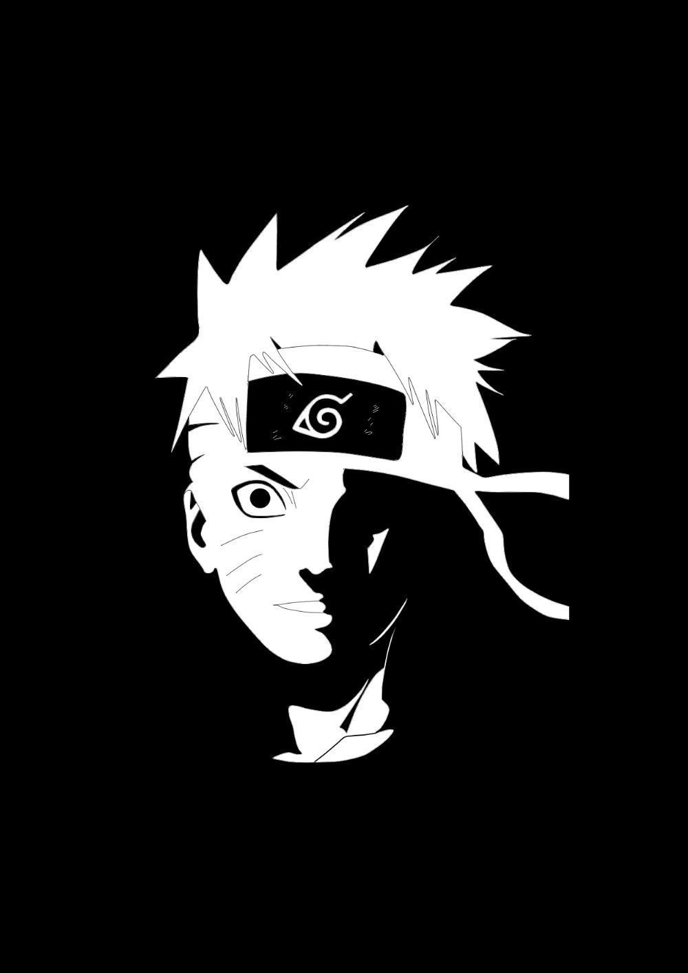 Sasuke Black And White Wallpapers