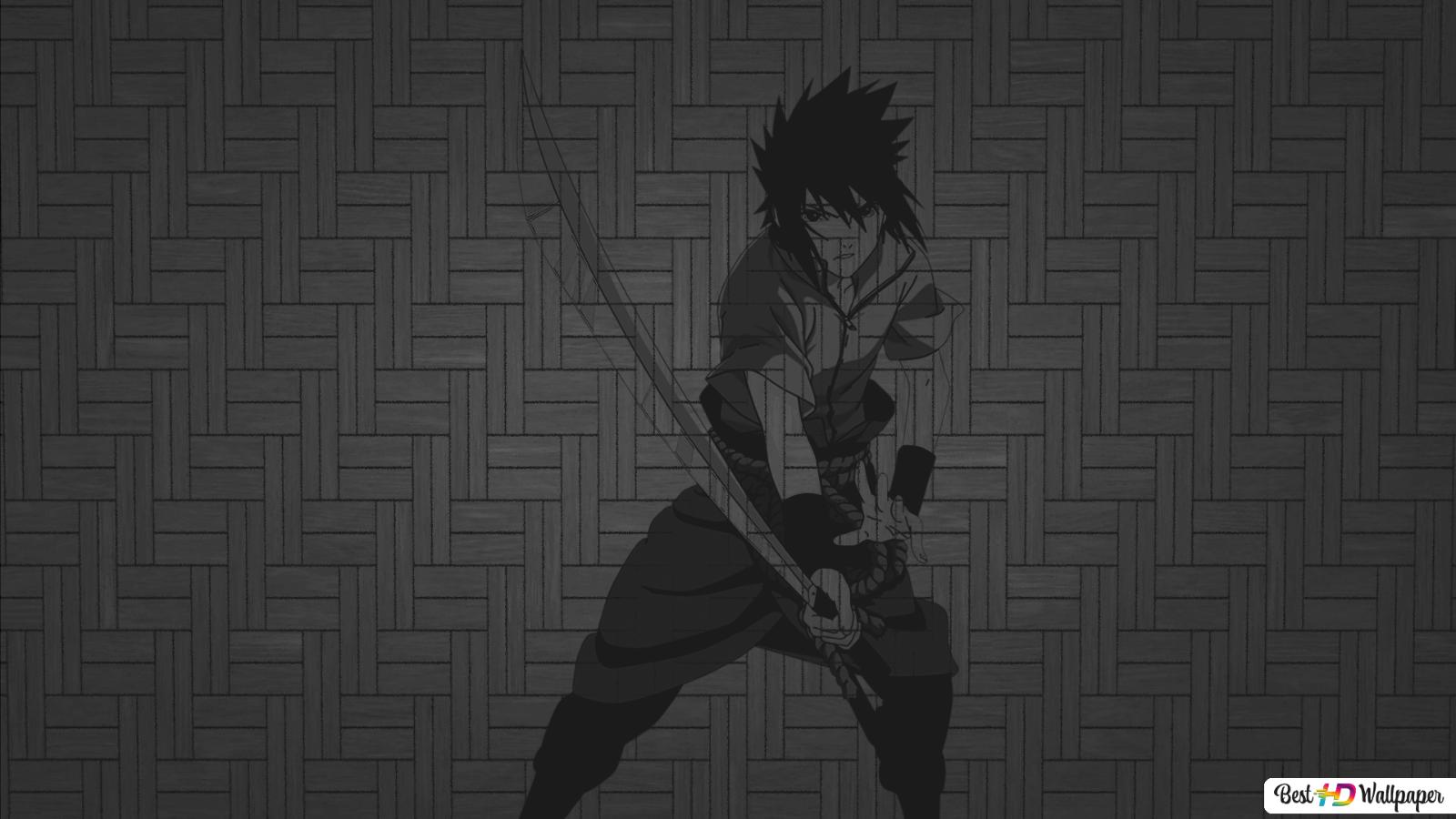 Sasuke Black And White Wallpapers