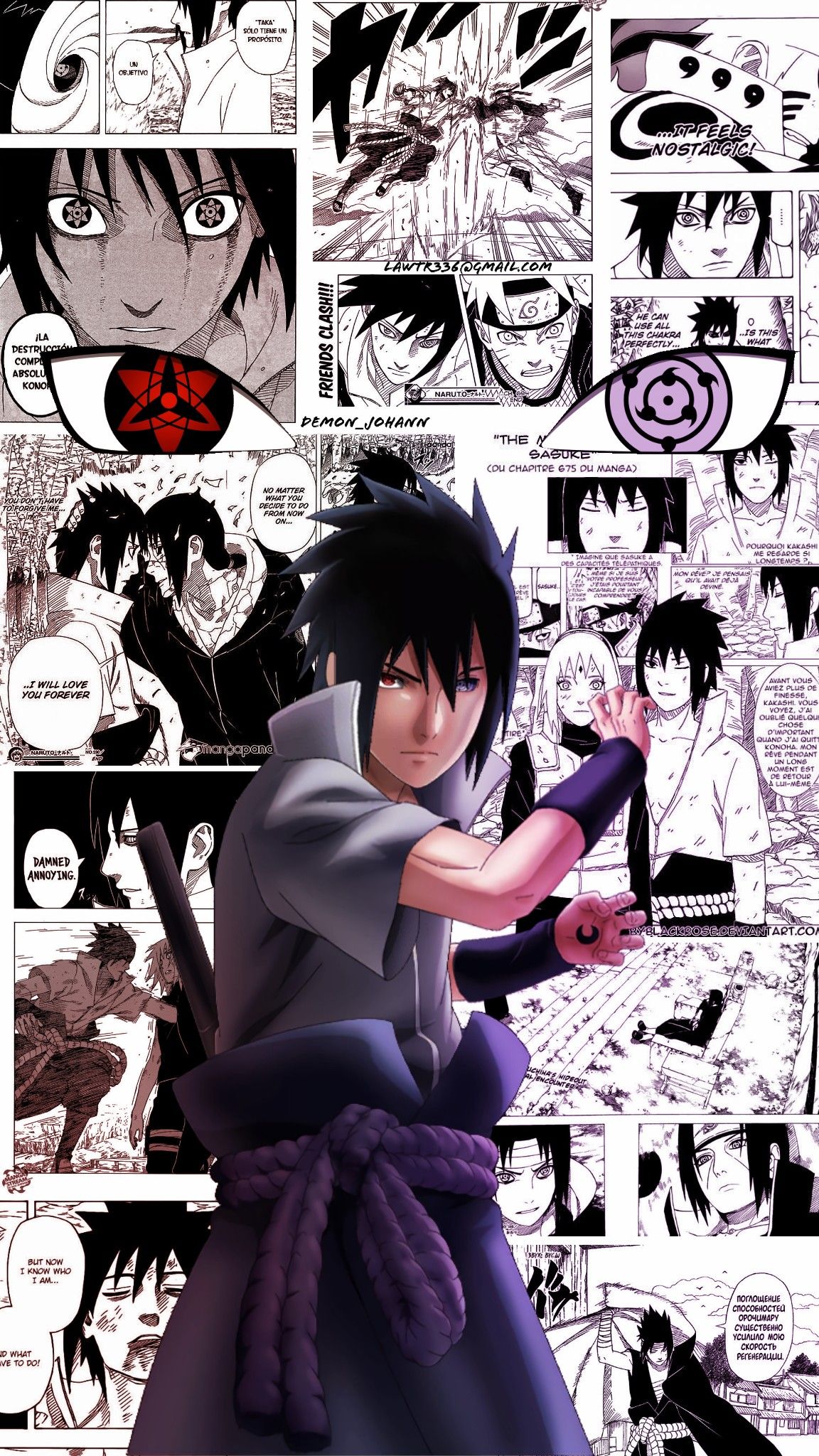 Sasuke Manga Wallpapers