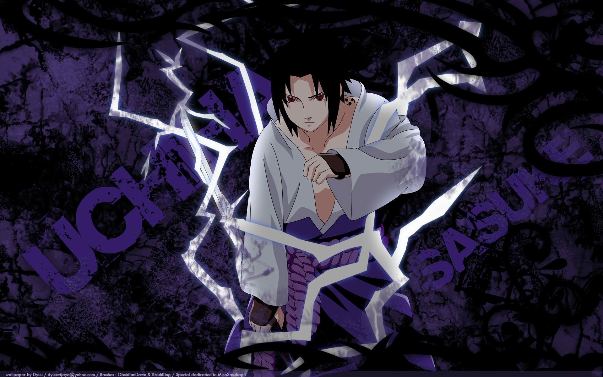 Sasuke Rinnegan Chidori Wallpapers