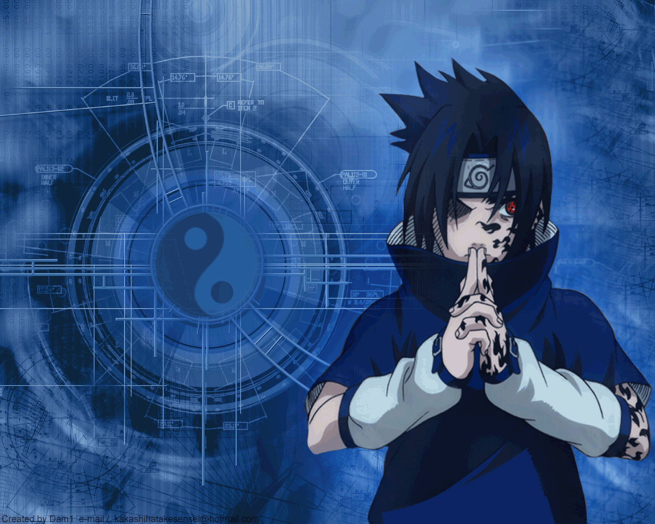 Sasuke 3D Wallpapers