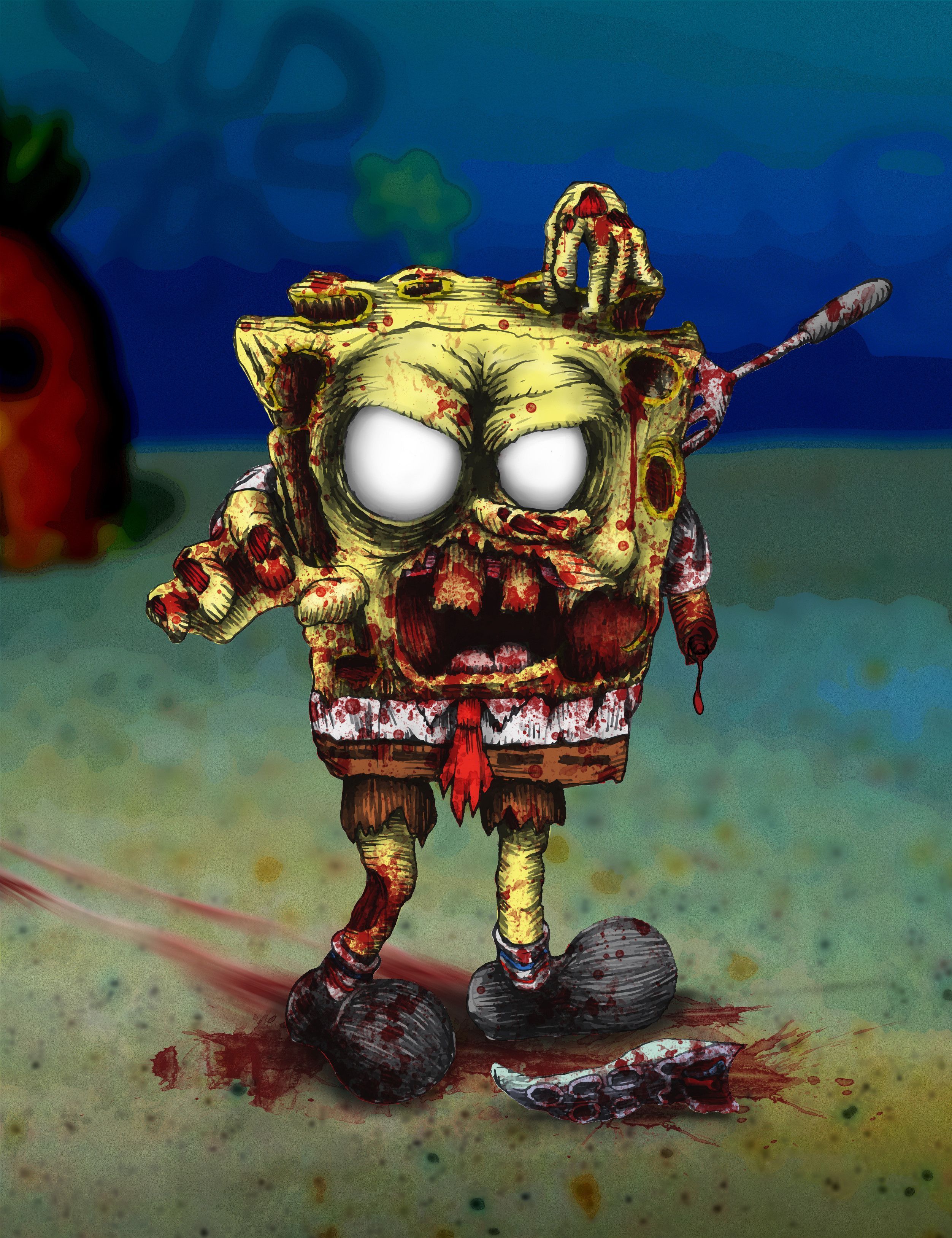 Scary Spongebob Pictures Wallpapers