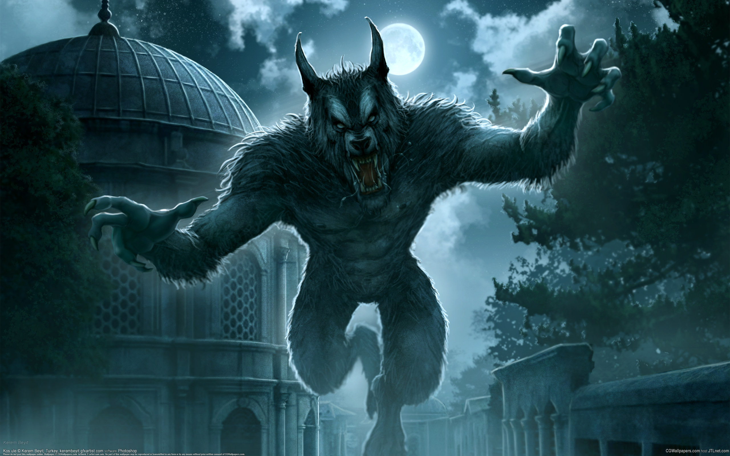 Scary Wolf Wallpapers