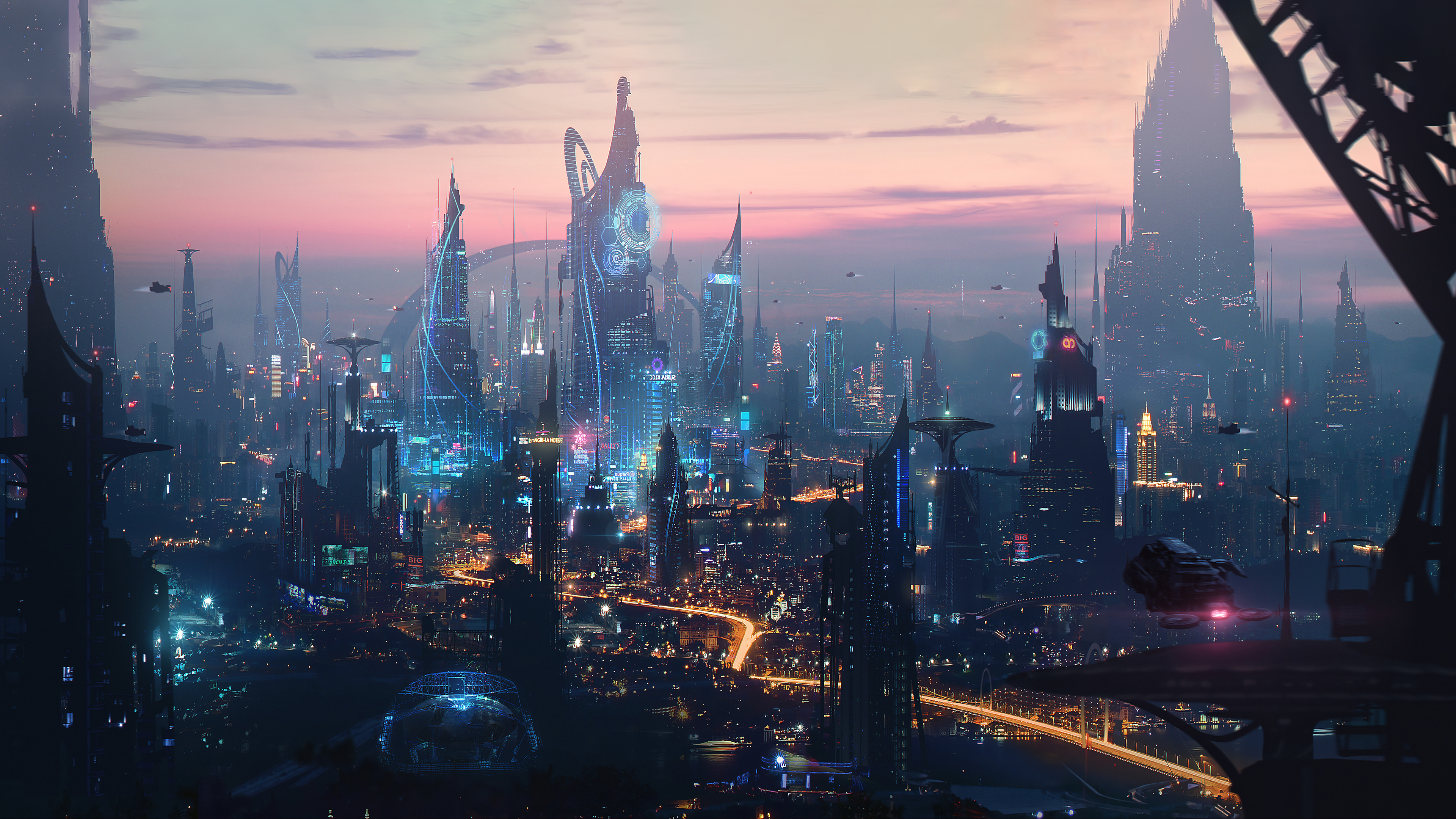 Sci Fi City Wallpapers