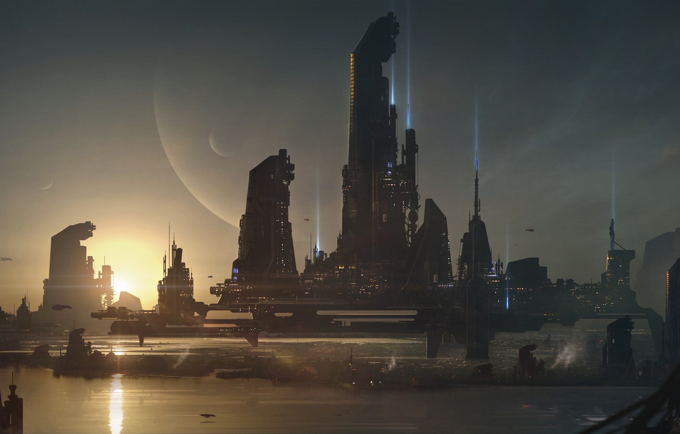 Sci Fi City Wallpapers