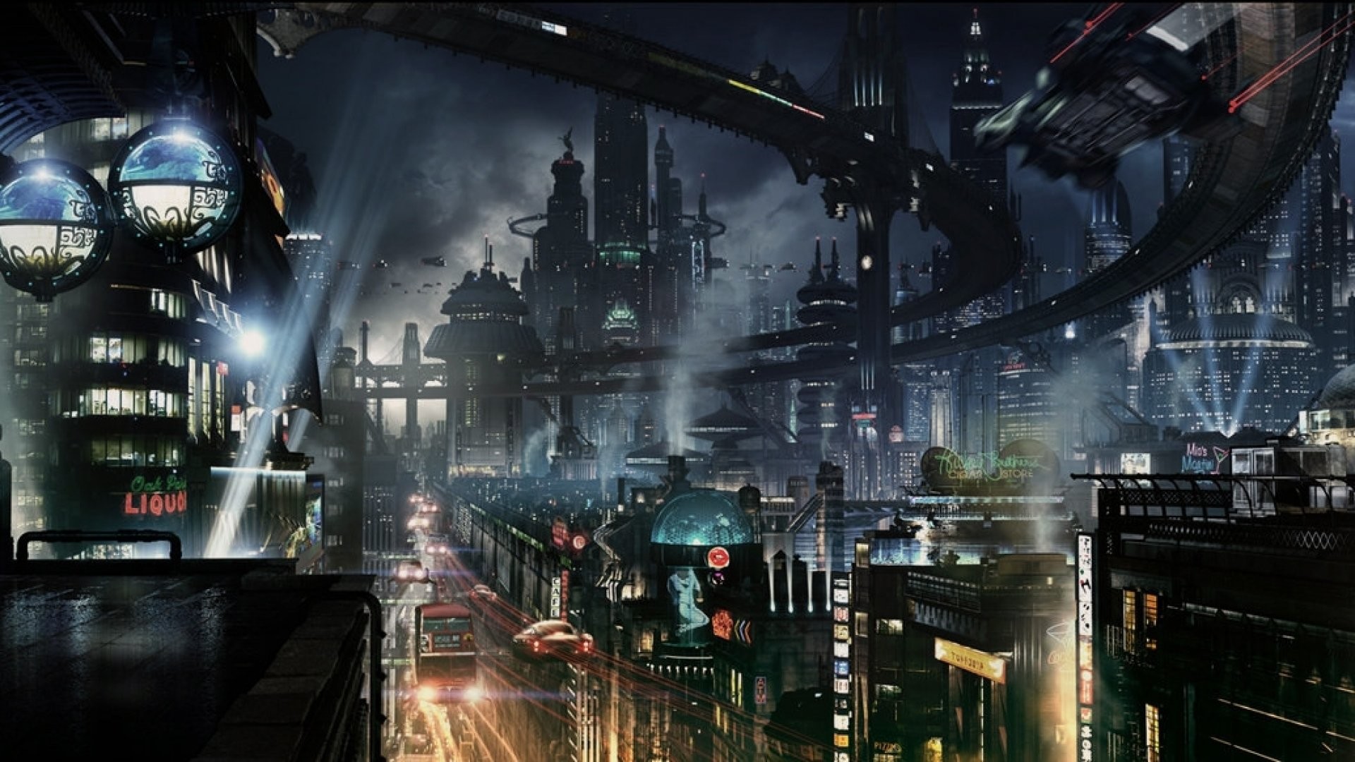 Sci Fi City Wallpapers