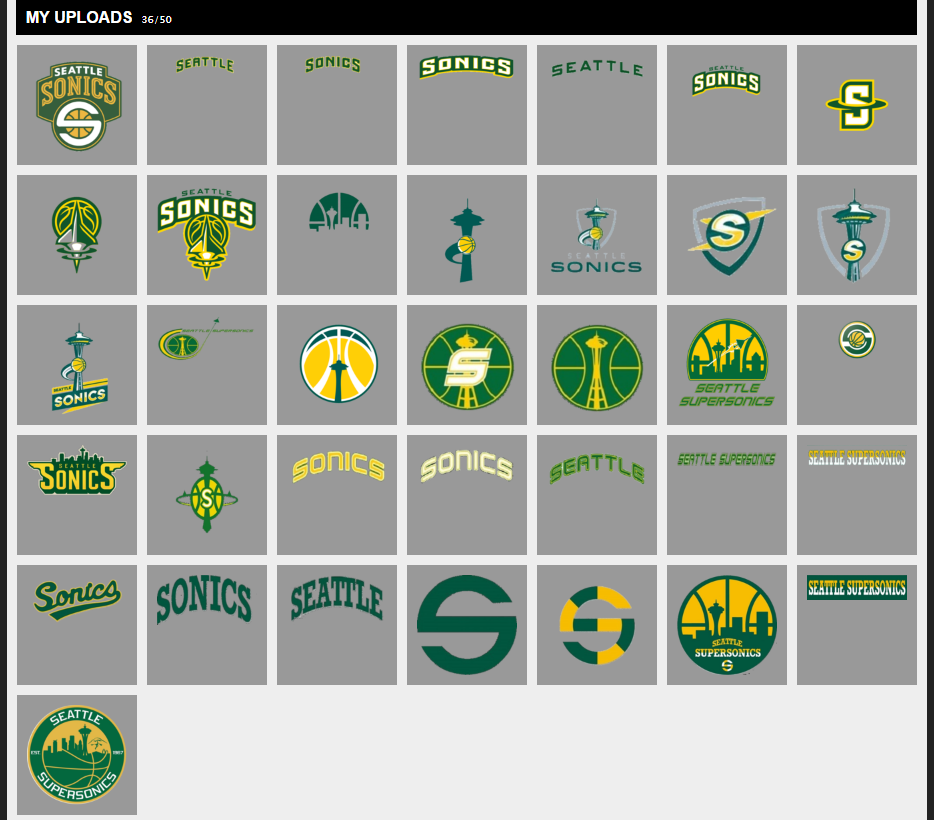 Seattle Sonics Logo Wallpapers