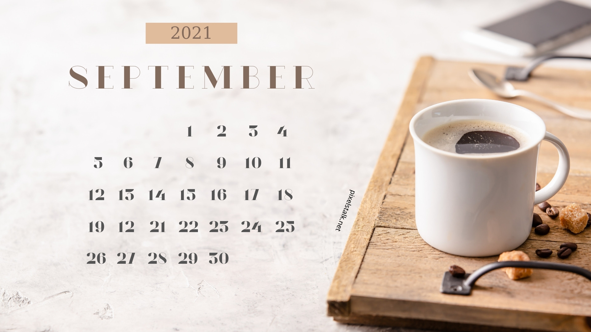 September 2021 Calendar Wallpapers