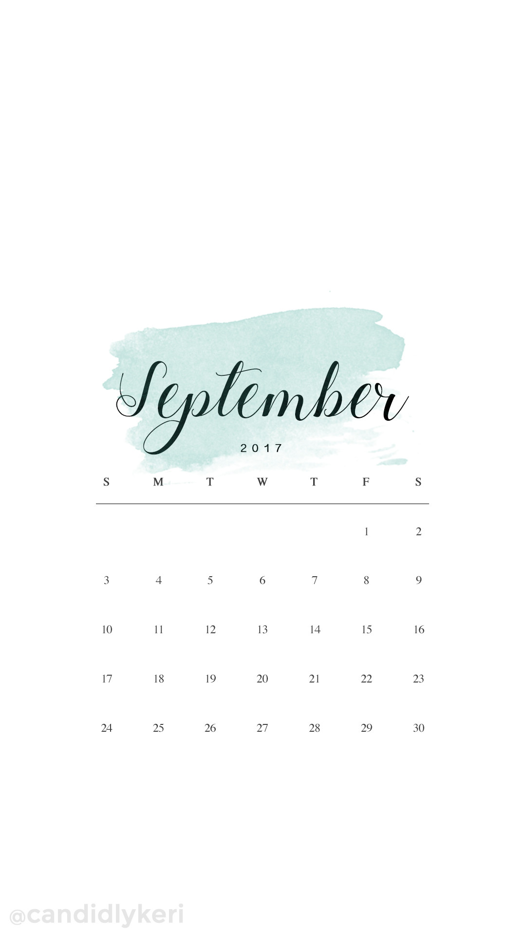 September Iphone Wallpapers