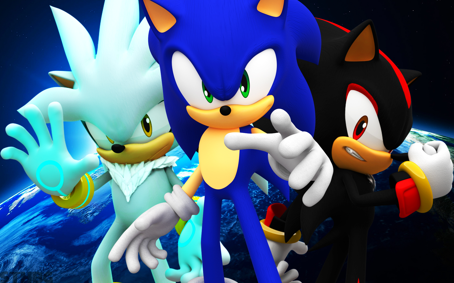 Shadow Silver Sonic Wallpapers