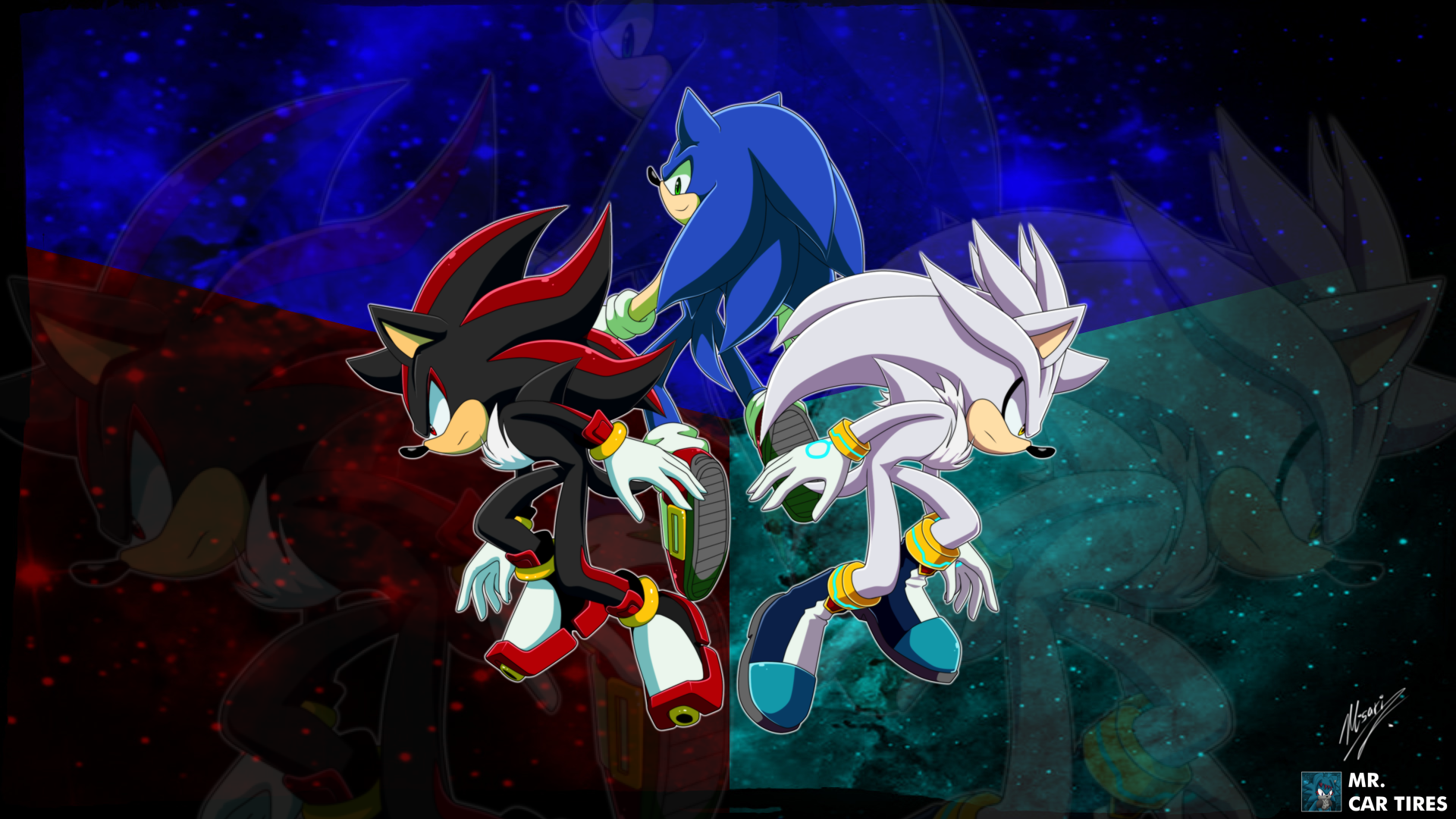 Shadow Silver Sonic Wallpapers