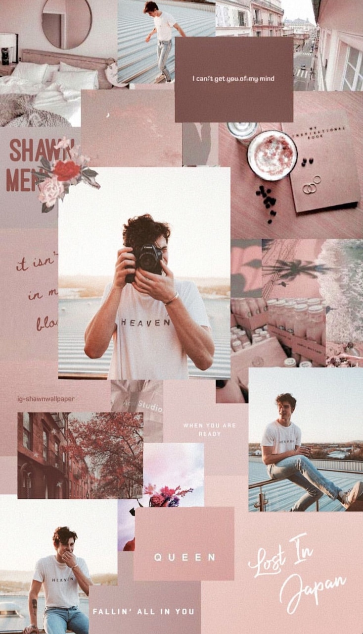 Shawn Mendes Collage Wallpapers