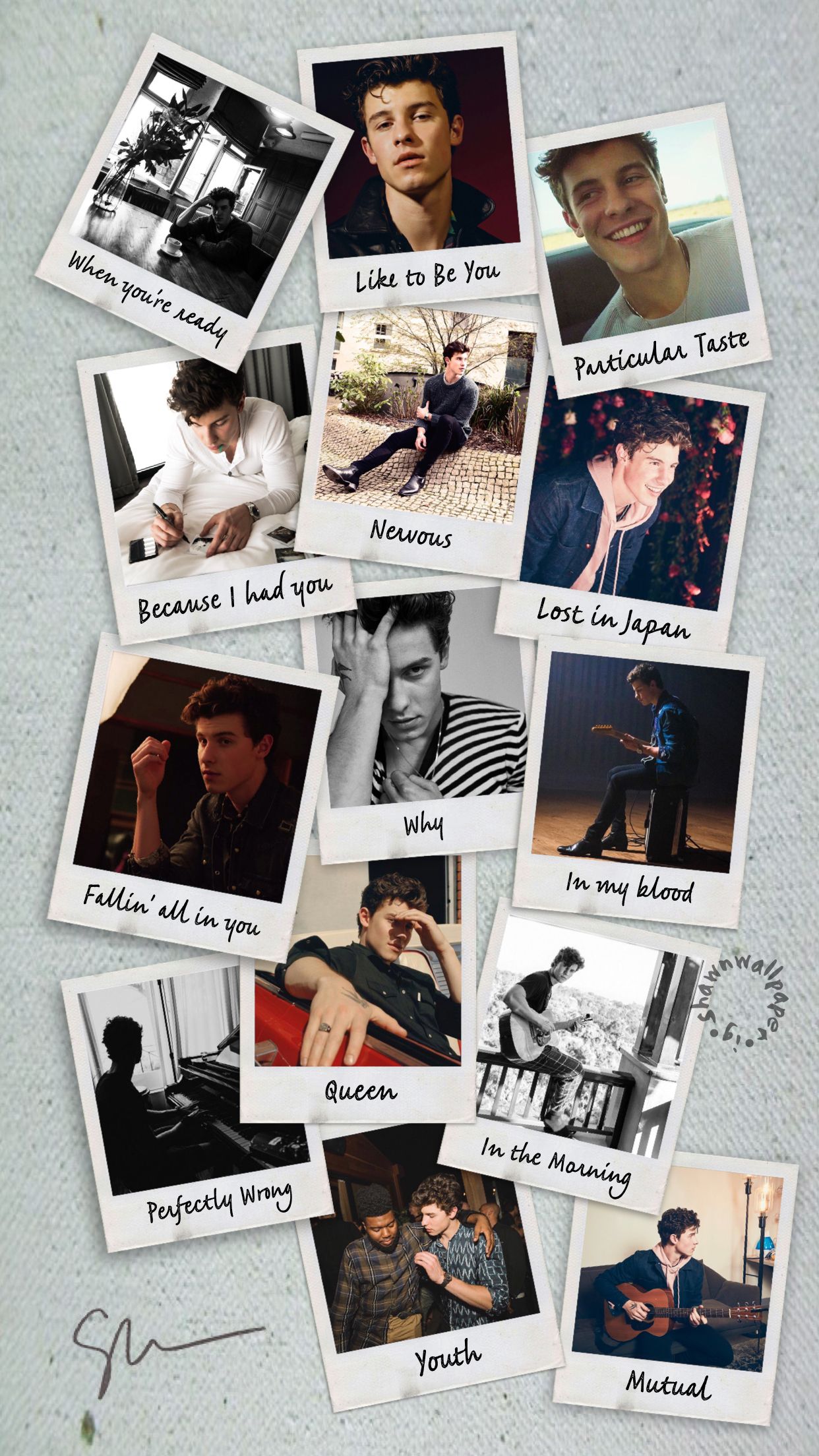 Shawn Mendes Collage Wallpapers