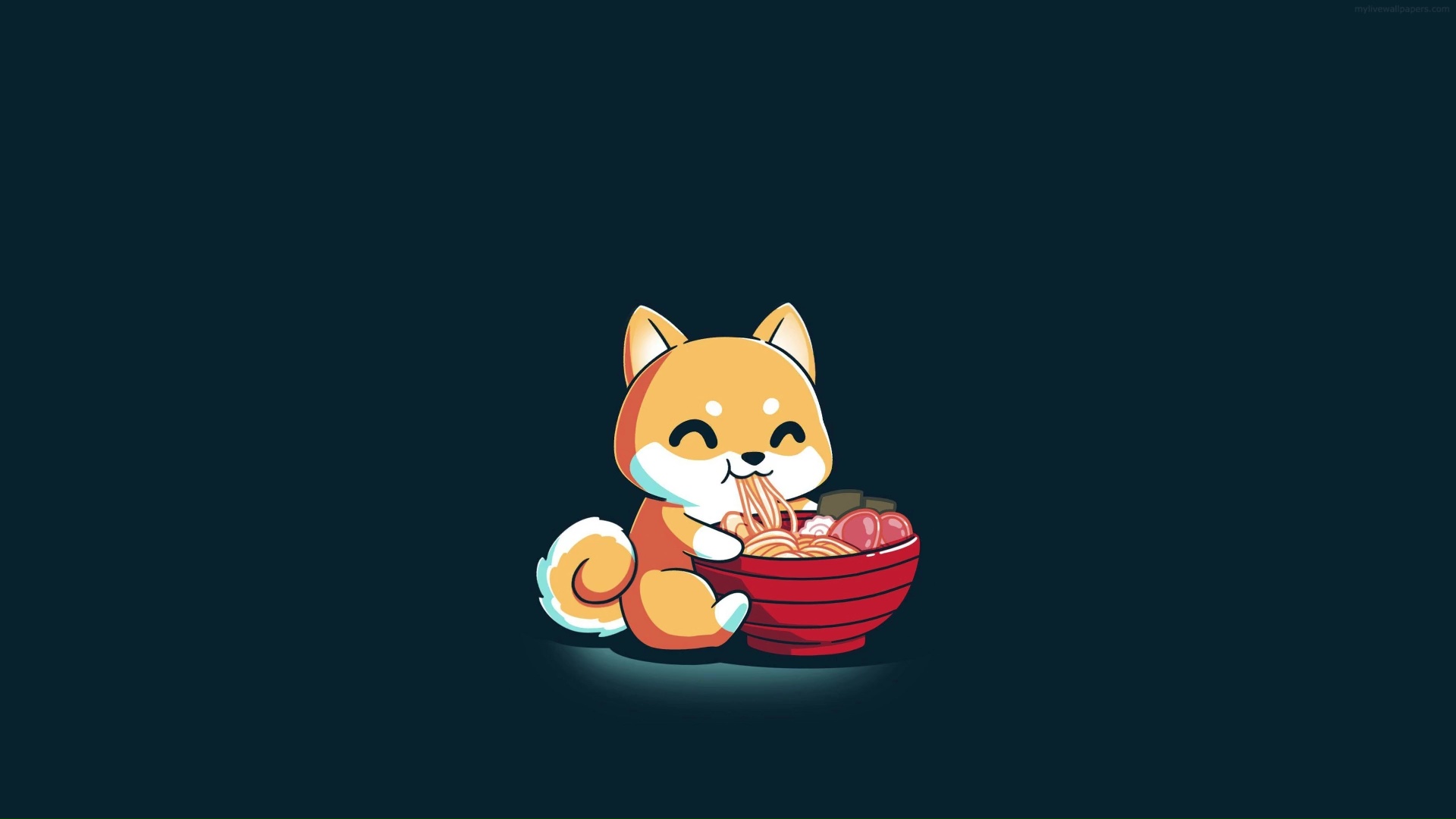 Shiba Inu Cartoon Wallpapers