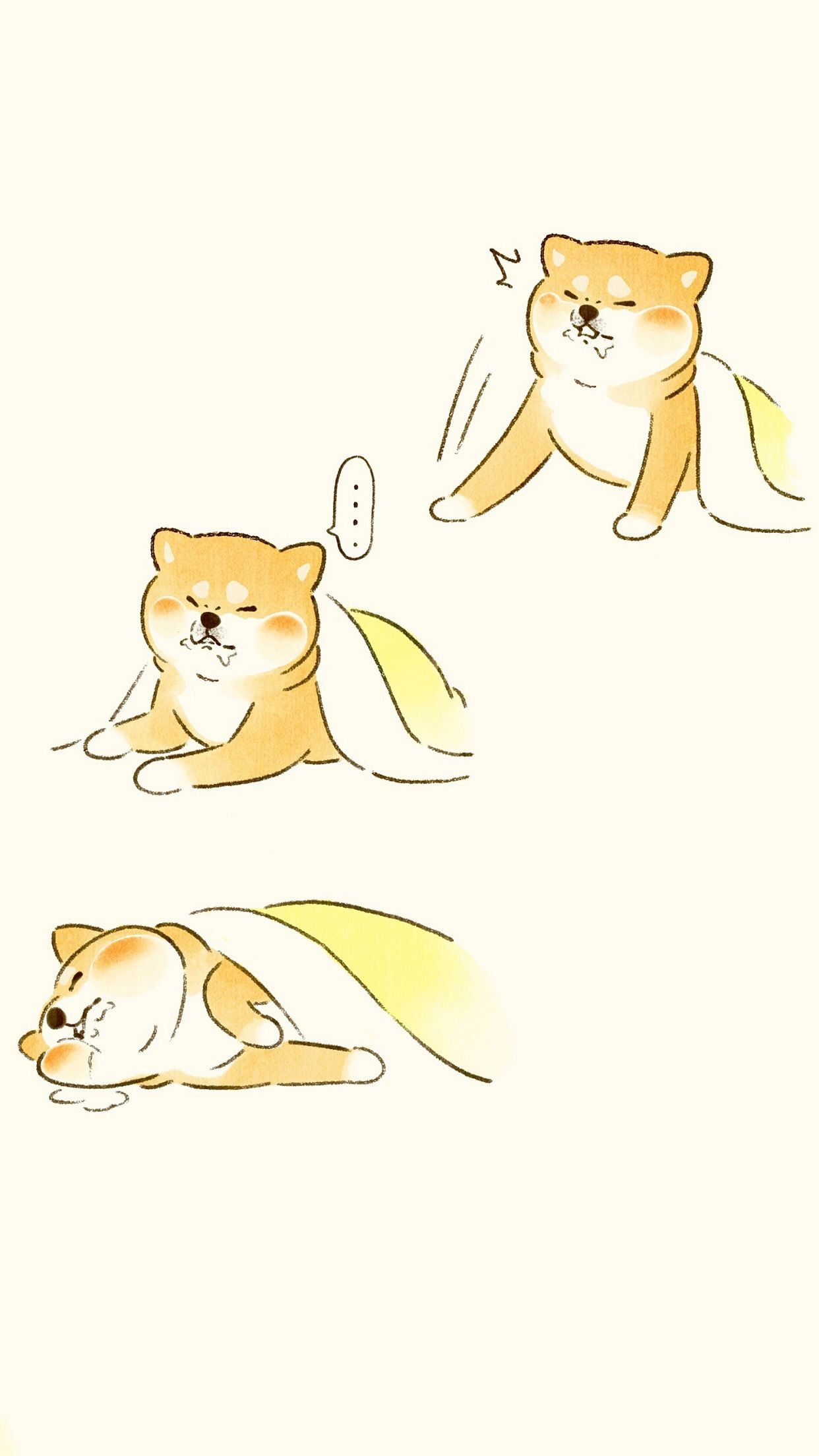 Shiba Inu Cartoon Wallpapers