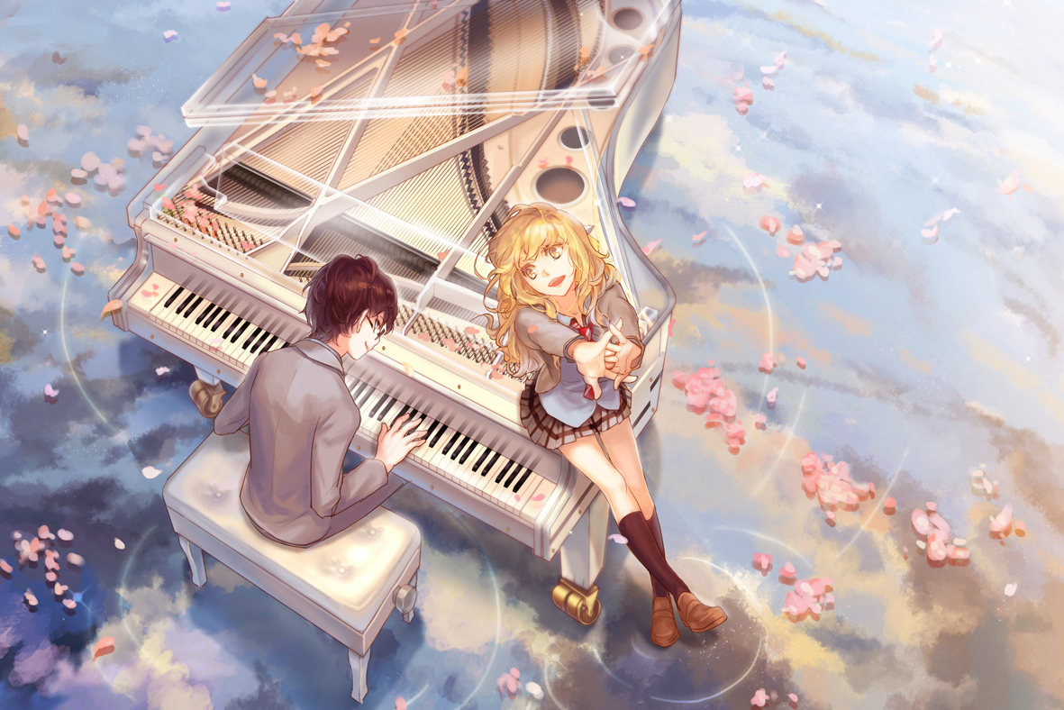 Shigatsu Wa Kimi No Uso 1080P Wallpapers