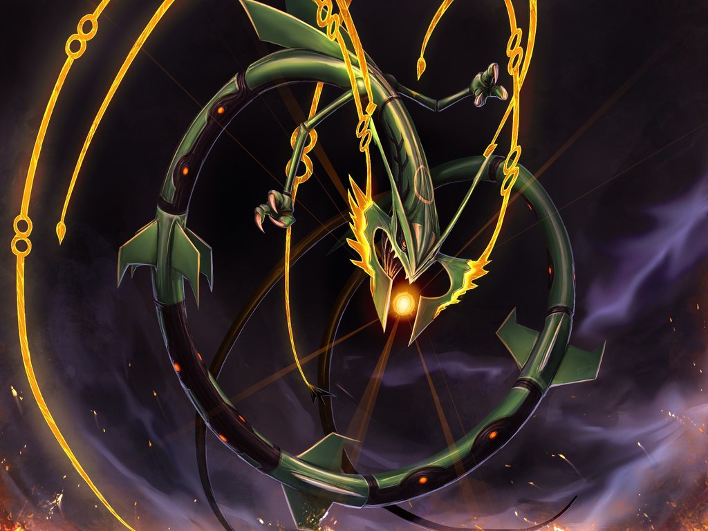 Shiny Rayquaza Wallpapers