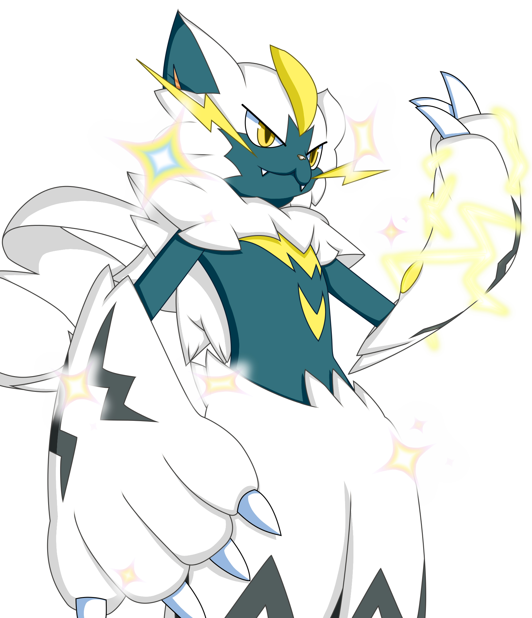 Shiny Zeraora Wallpapers