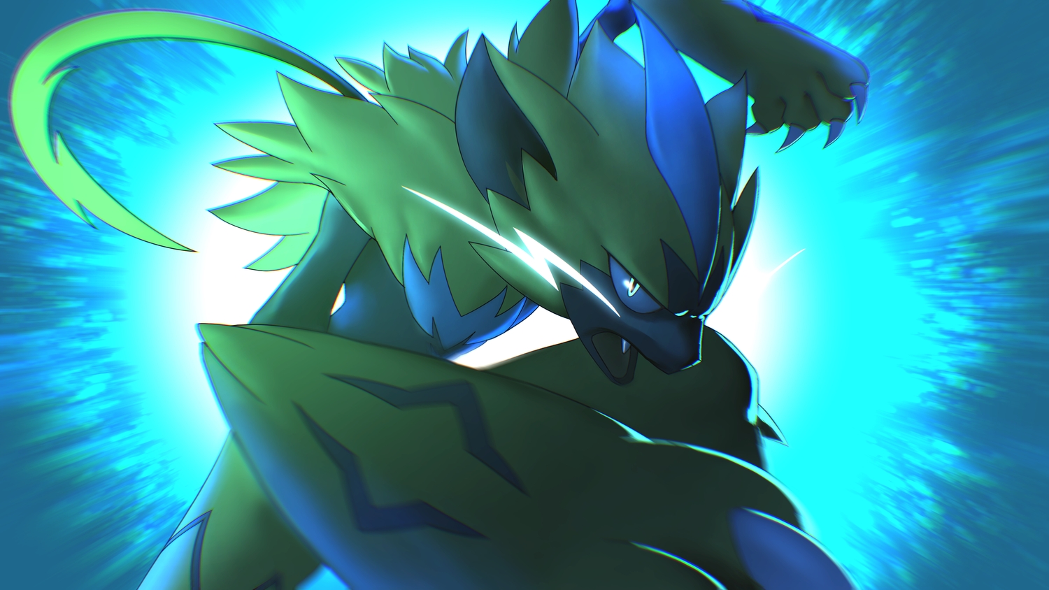 Shiny Zeraora Wallpapers