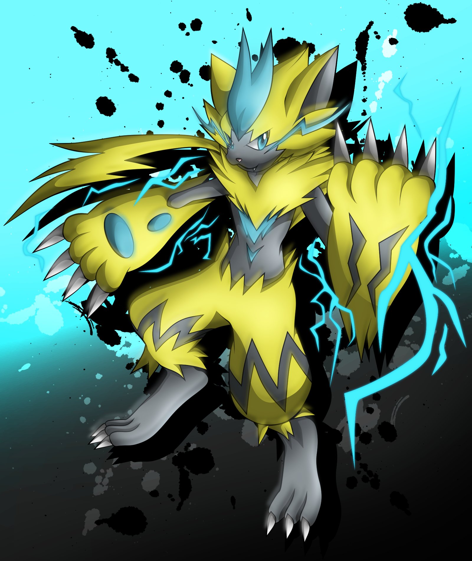 Shiny Zeraora Wallpapers