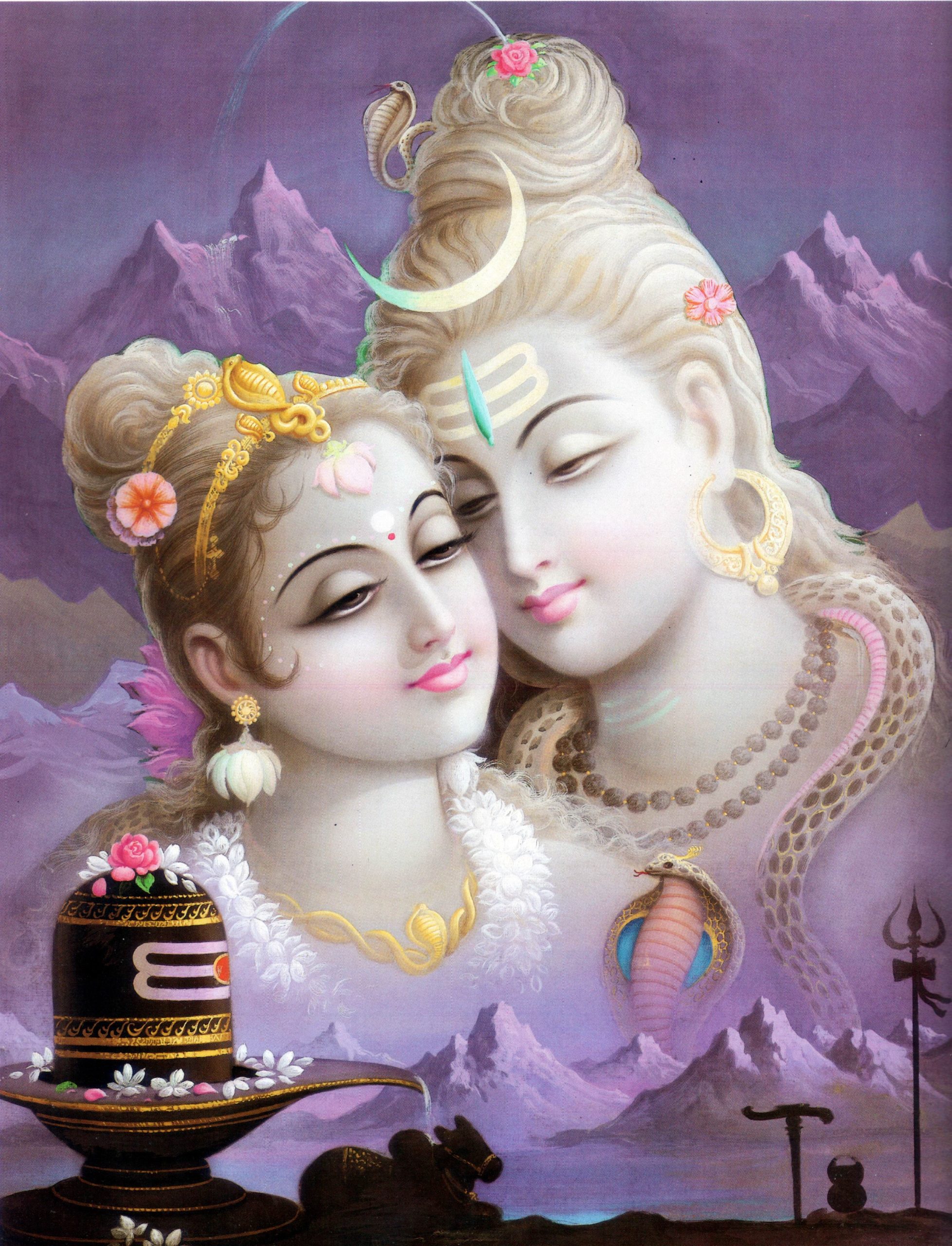 Shiv Parvati Wallpapers