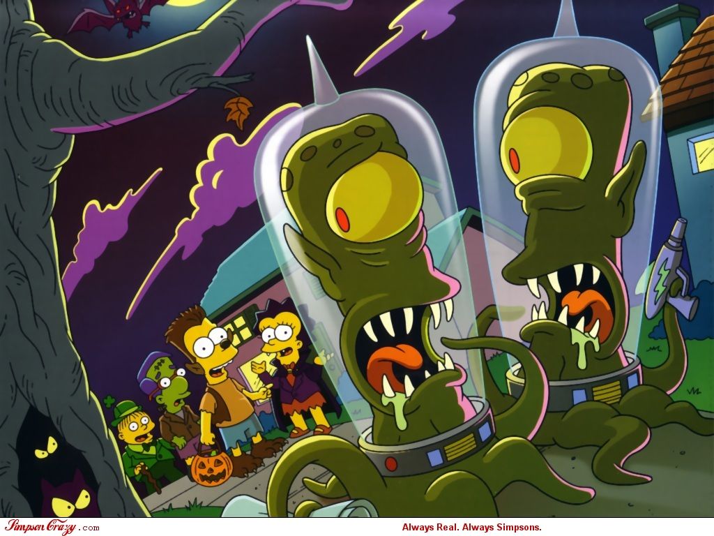 Simpsons Halloween Wallpapers