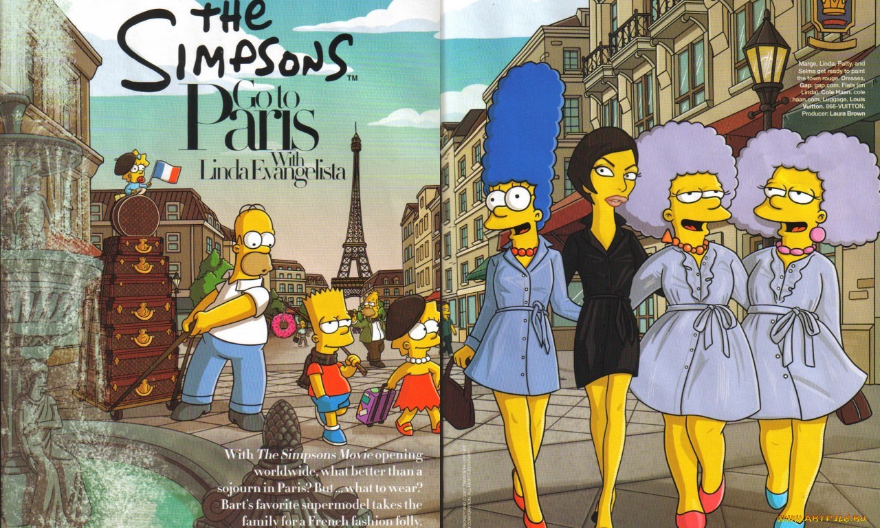 Simpsons Louis Vuitton Wallpapers