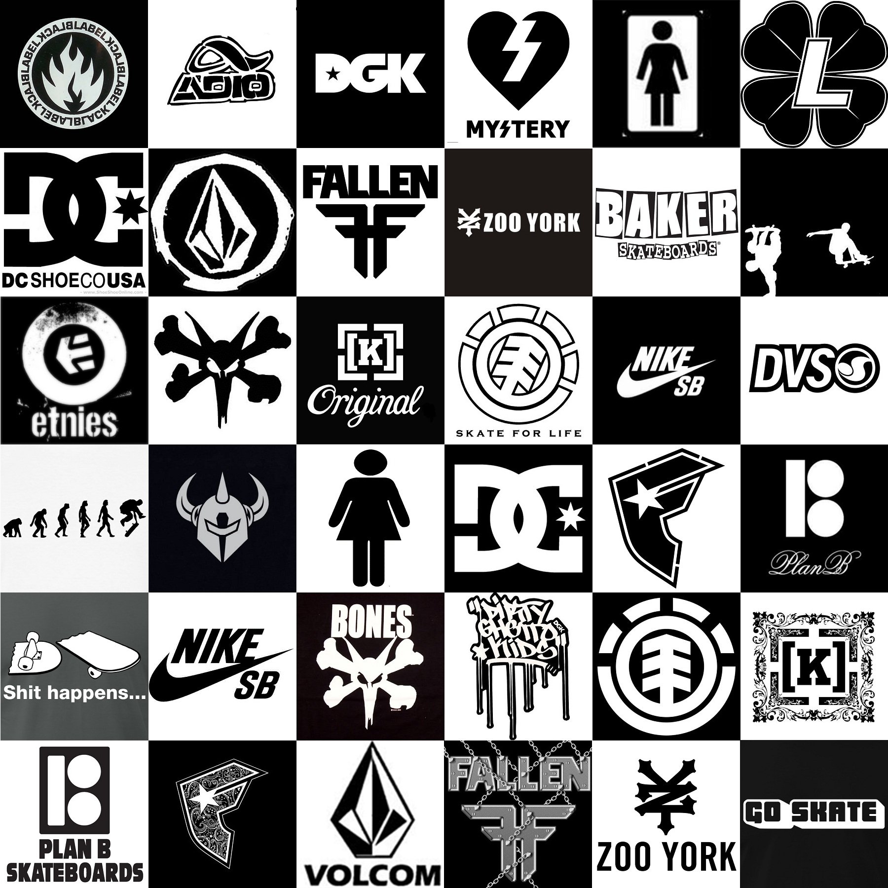 Skate Brands Wallpapers