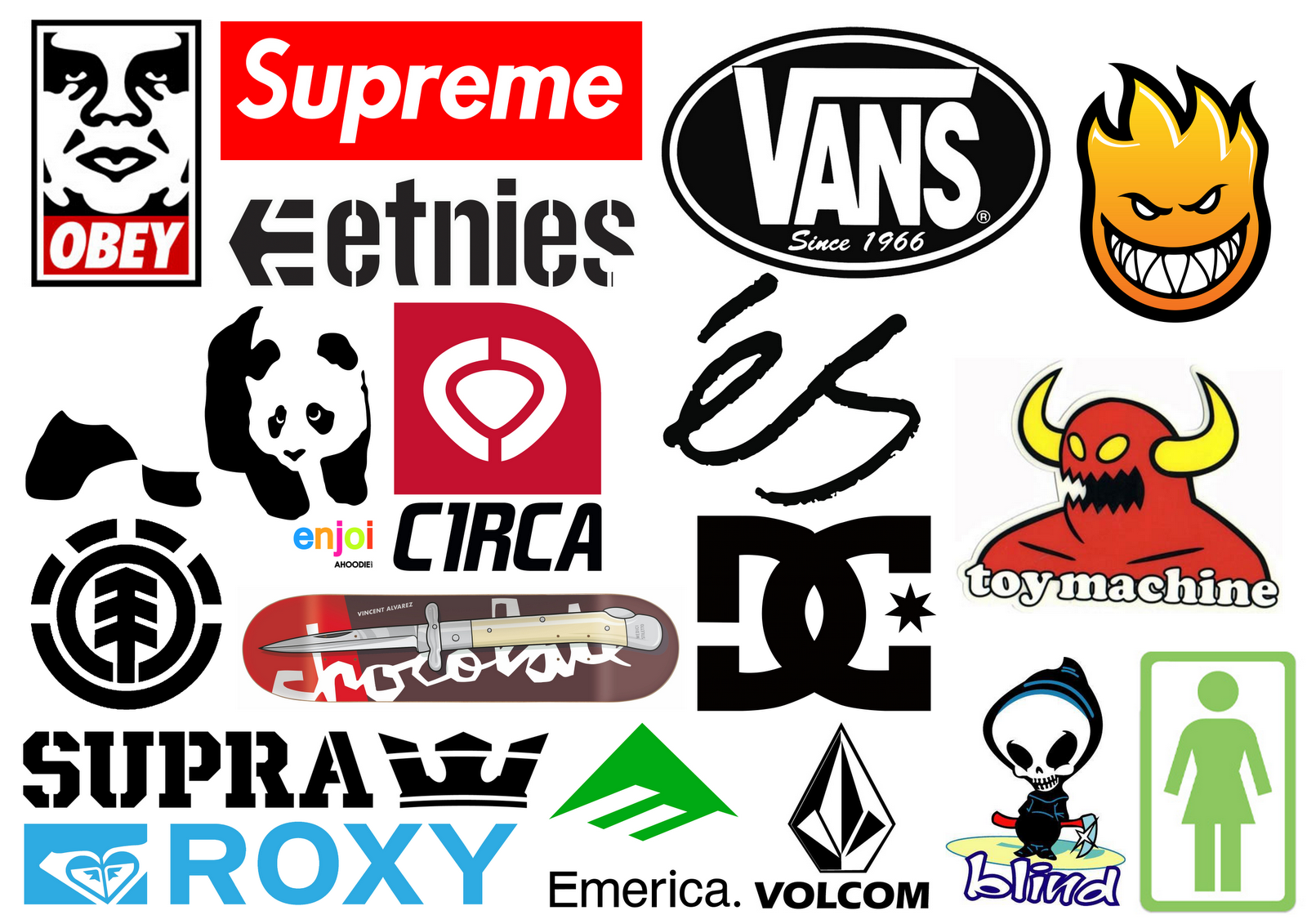 Skateboard Brand Wallpapers